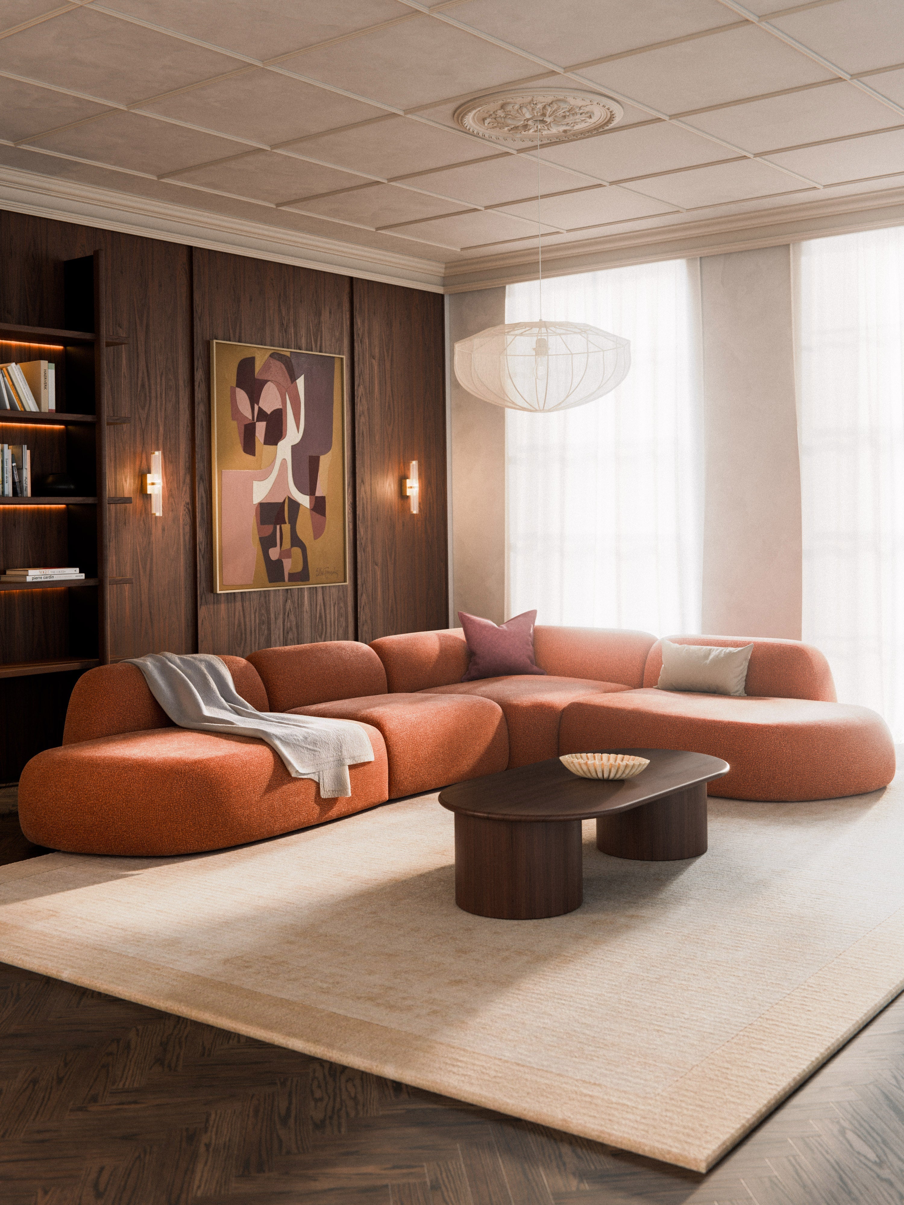 Wolke XL Modular Corner Sofa with Chaise Ends