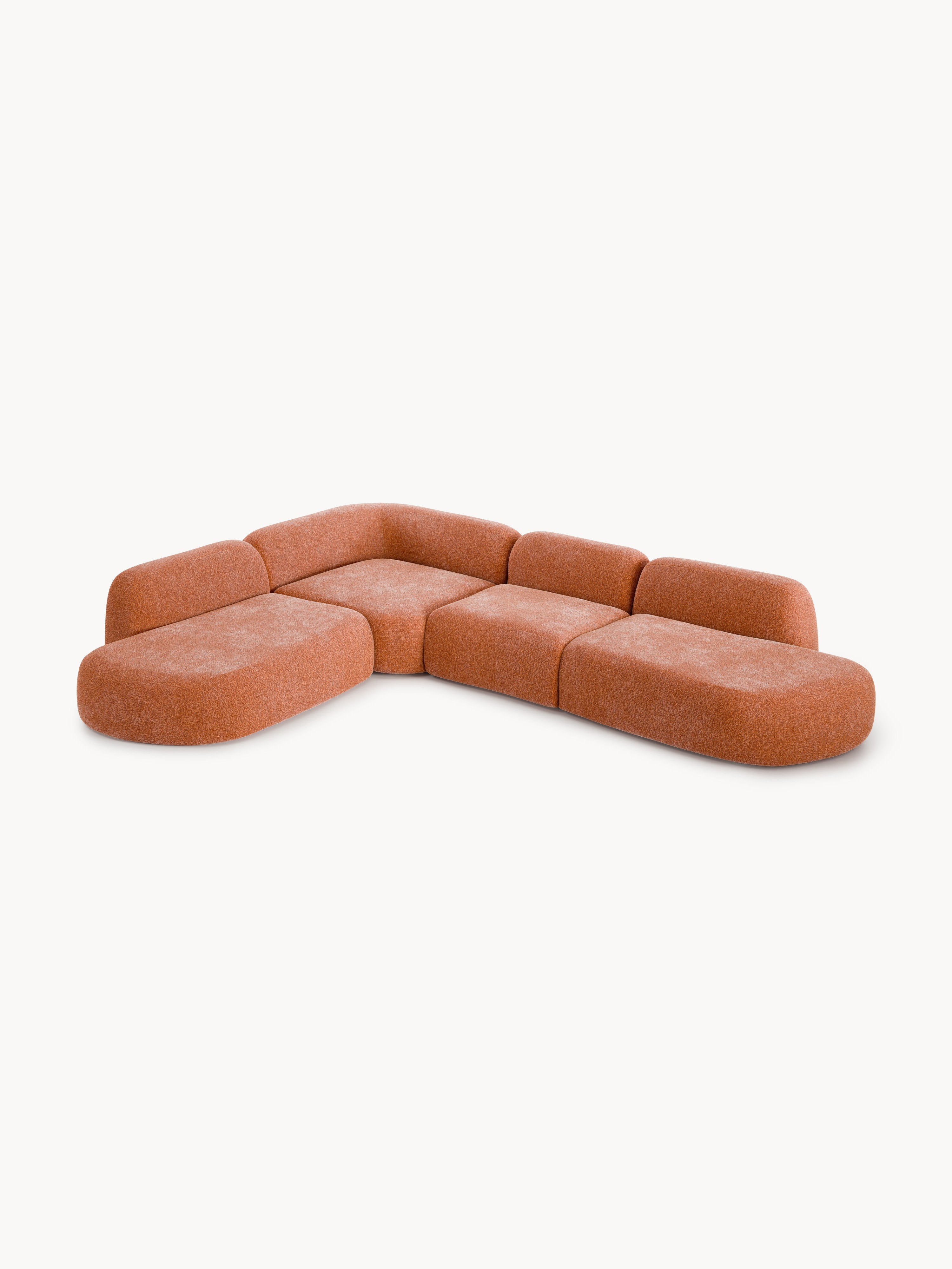 Wolke XL Modular Corner Sofa with Chaise Ends