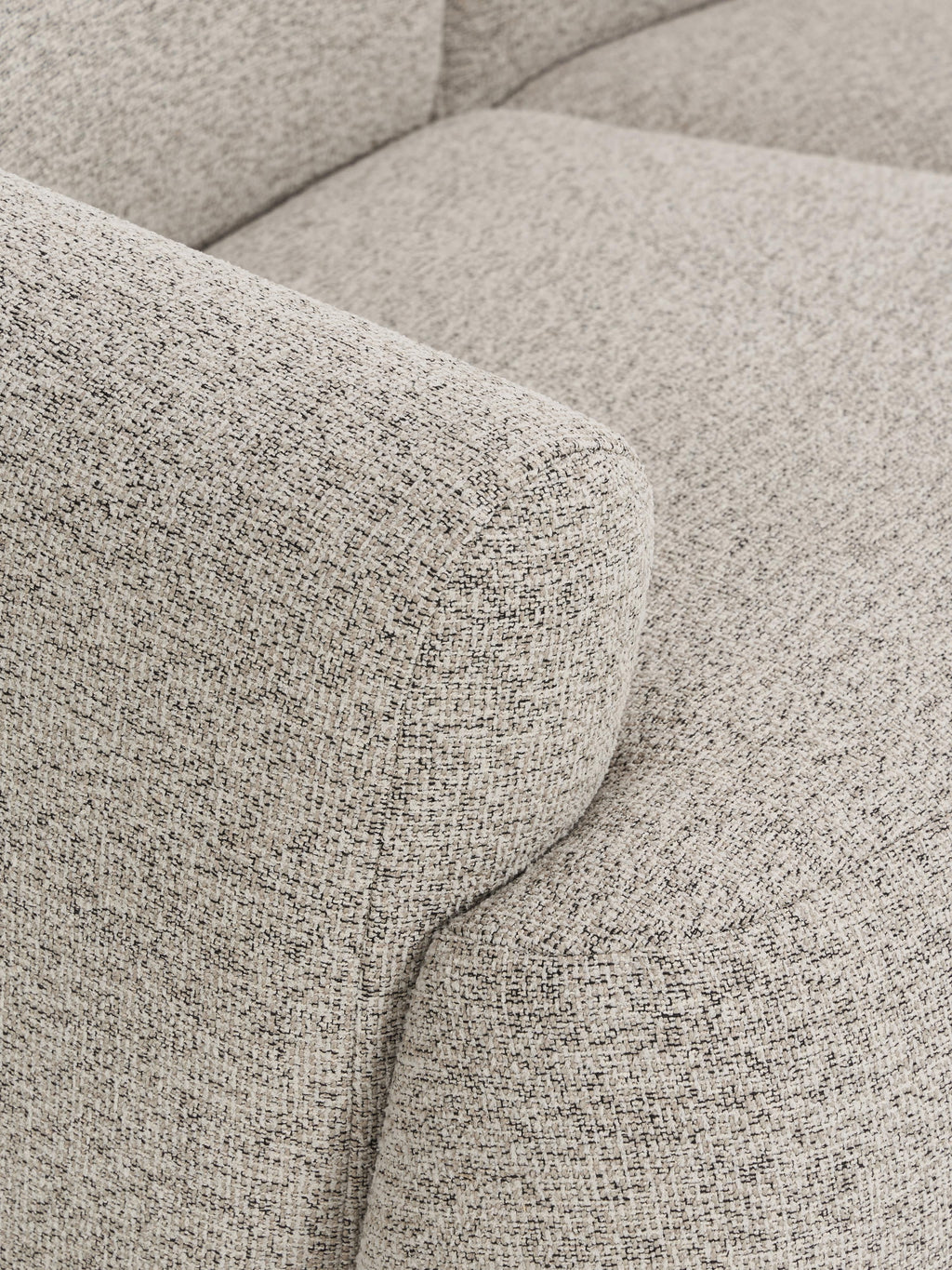 Sofia Modular Bouclé Chaise (4-seater)