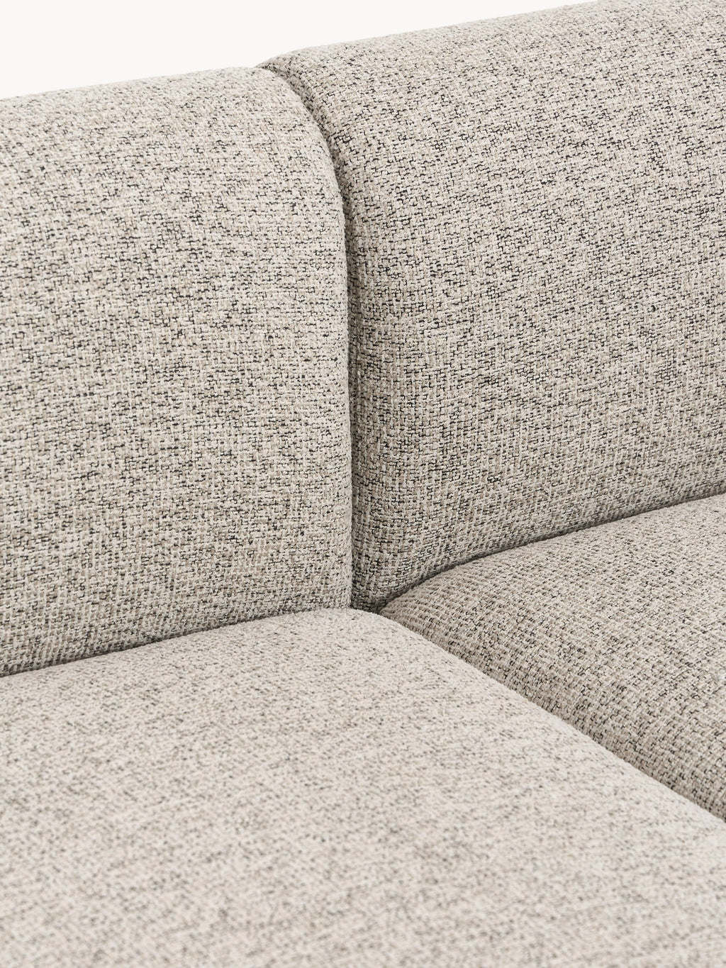Sofia Modular Bouclé Chaise (4-seater)