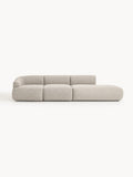 Gallery image 1 - Modular Bouclé Chaise Sofia (4-seater)