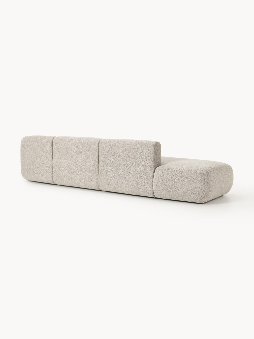 Sofia Modular Bouclé Chaise (4-seater)