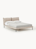 Gallery image 1 - Upholstered Teddy Bouclé Bed Amelia
