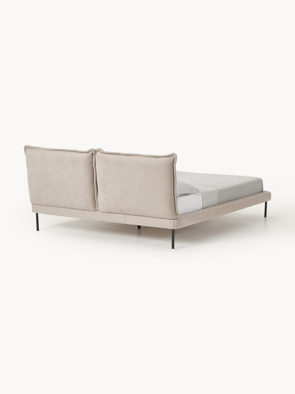 Amelia Upholstered Teddy Bouclé Bed