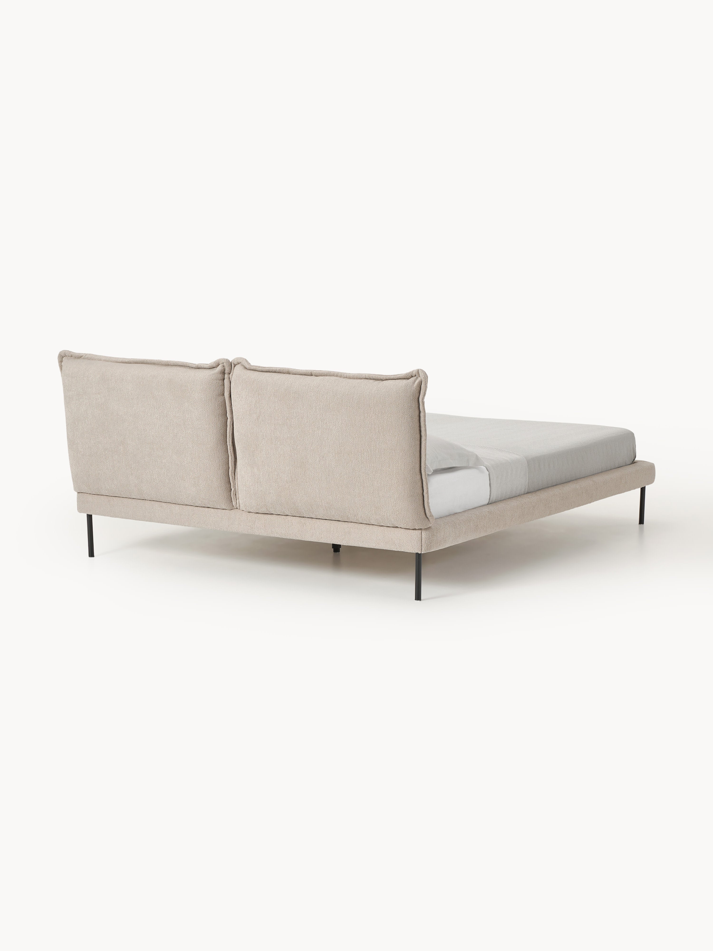 Amelia Upholstered Teddy Bouclé Bed