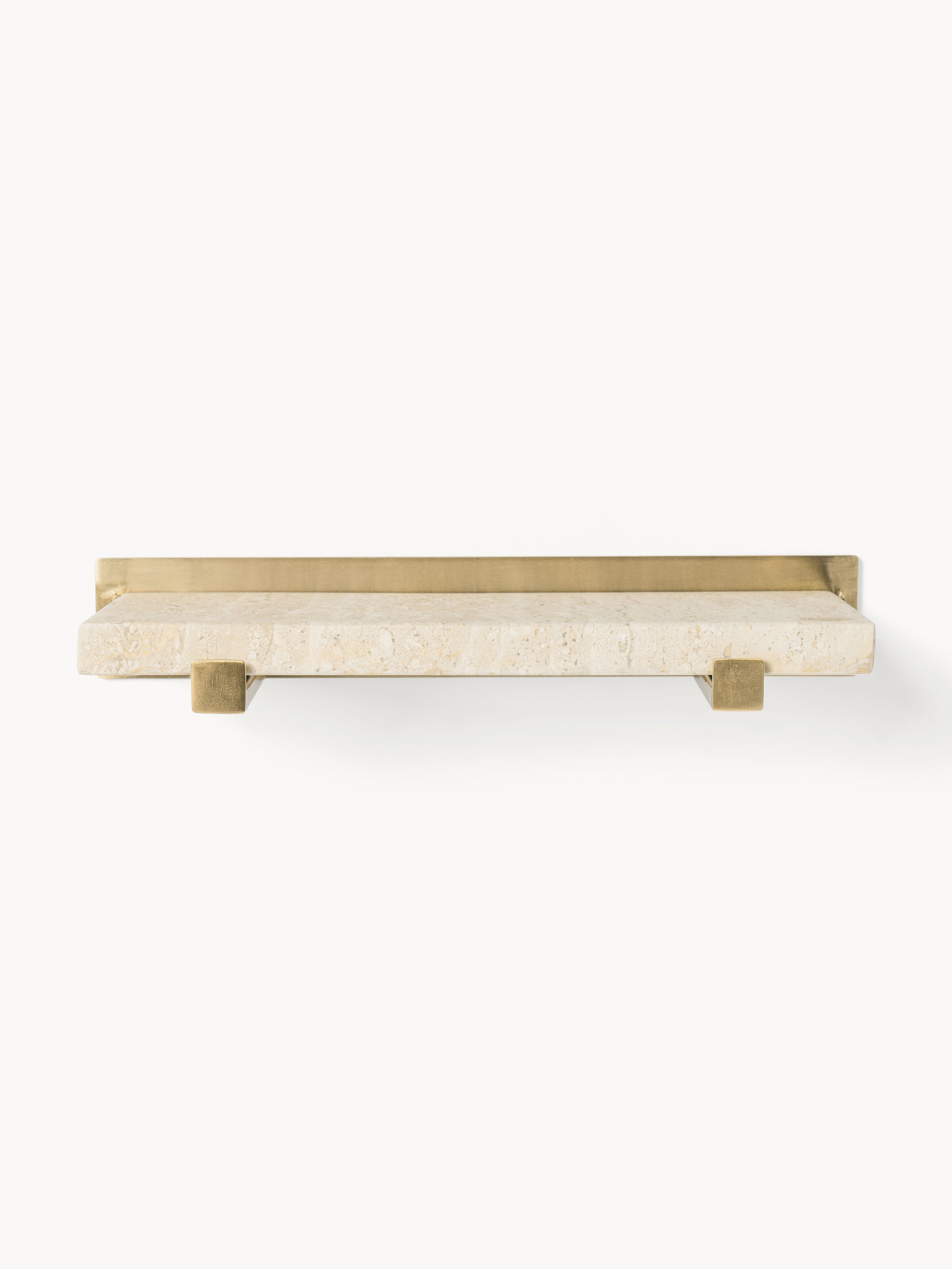 Ally Marble Small Shelf, W 40 cm