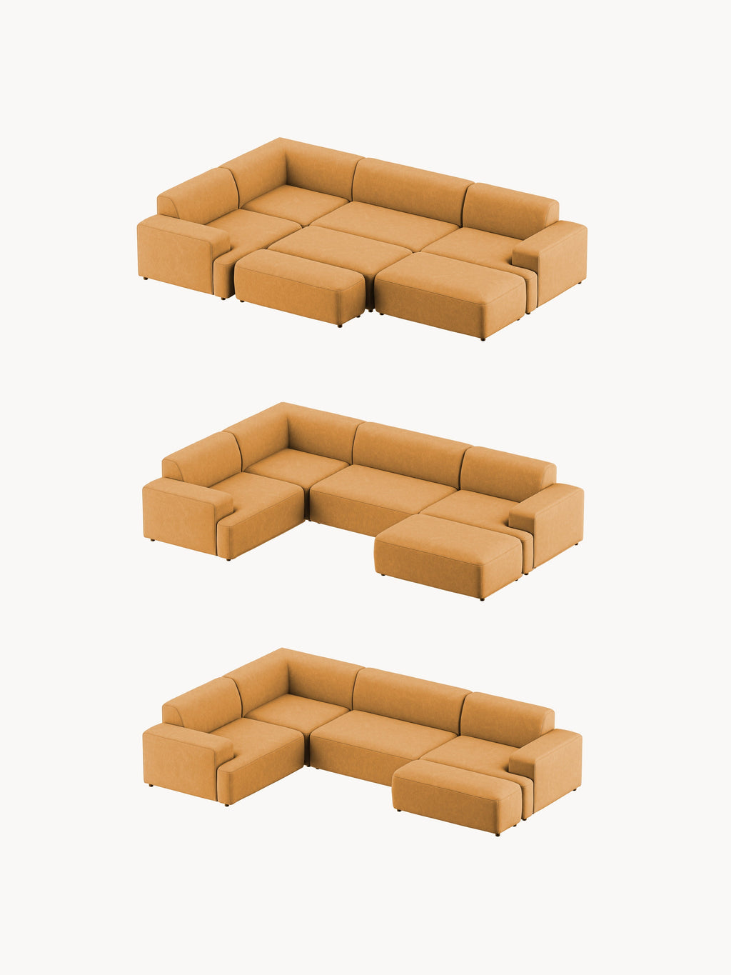 Melva Large Corner Sofa (4-seater)