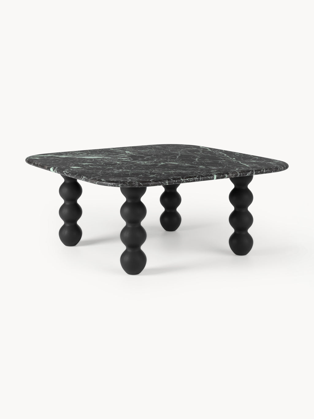 Gallery image 1 - Marble Coffee Table Lyndi with Oak Legs