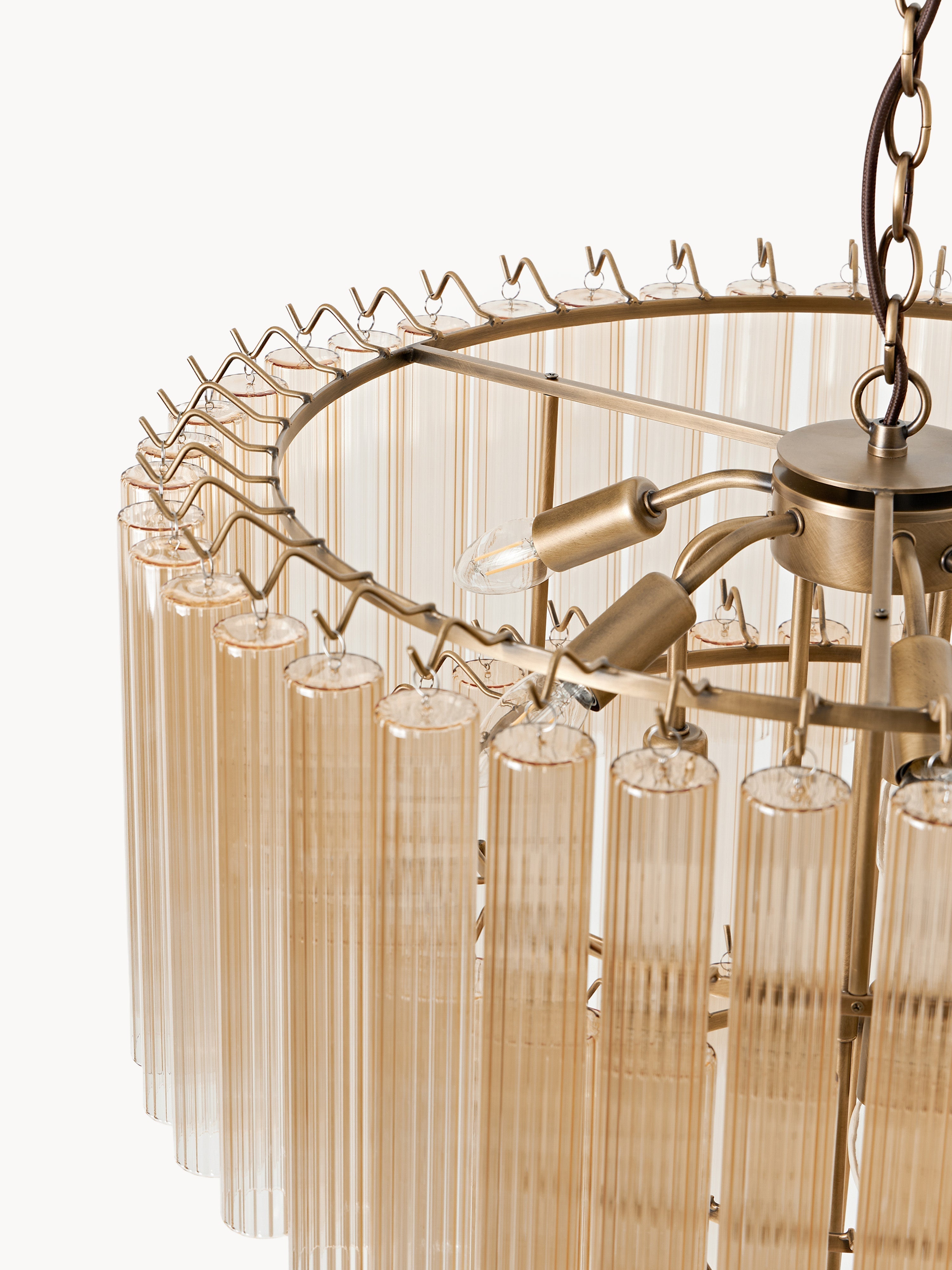 Janae Glass Chandelier