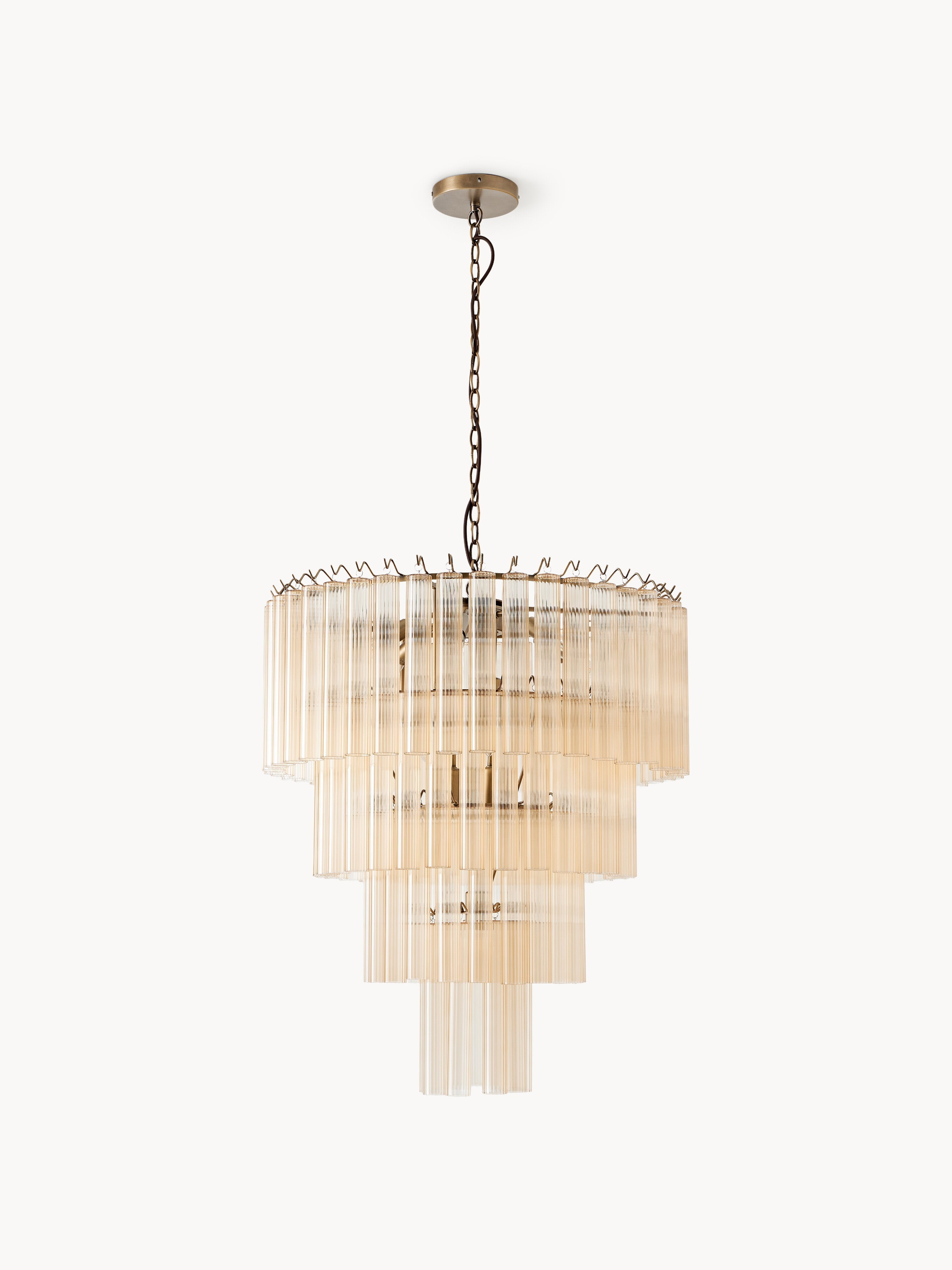 Janae Glass Chandelier