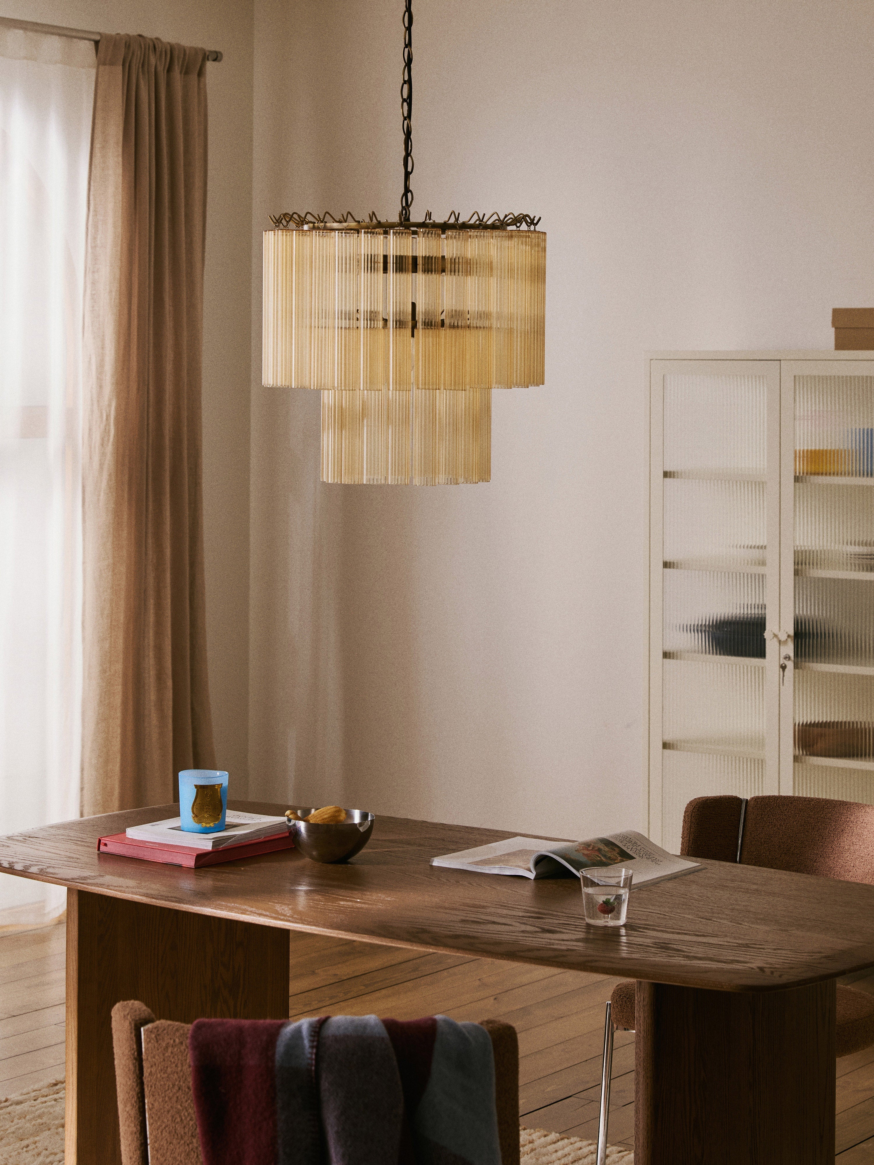 Janae Glass Chandelier