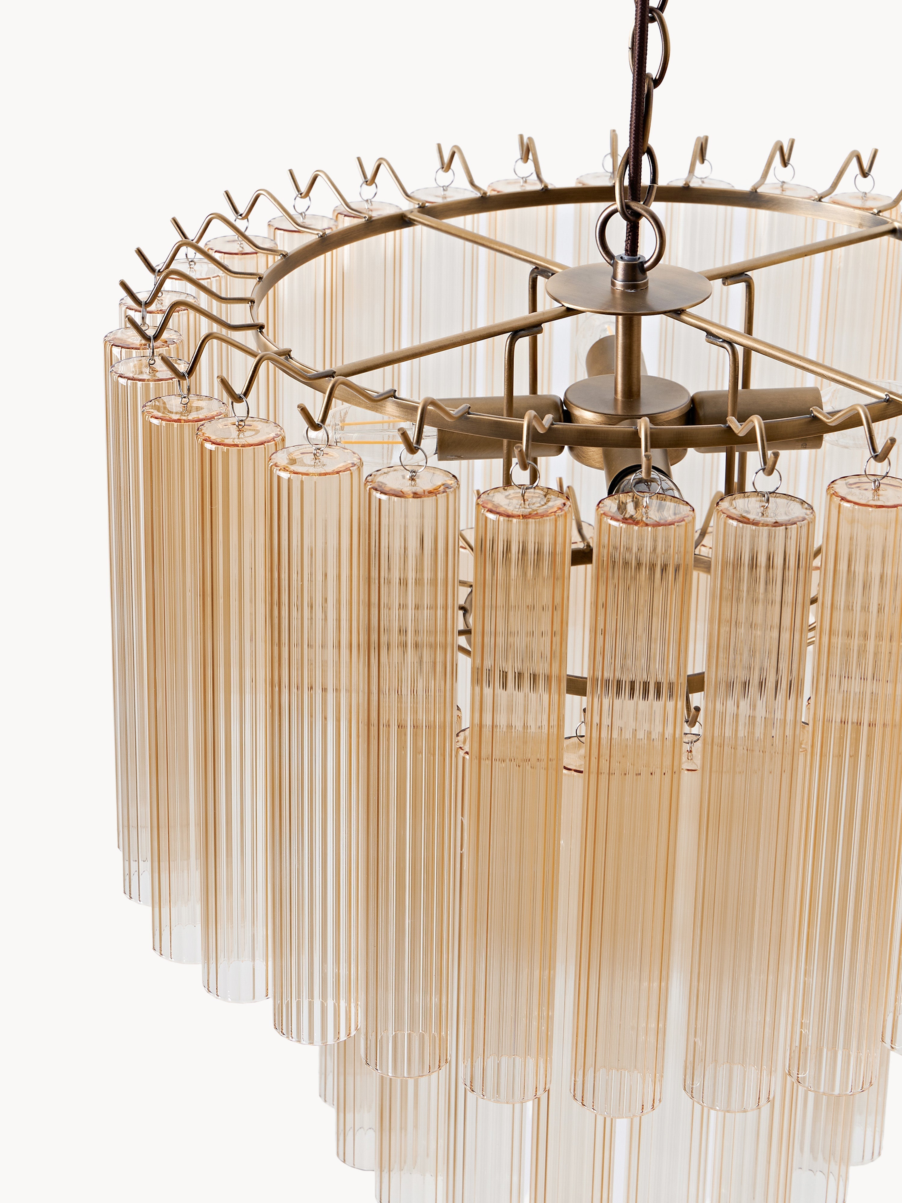 Janae Glass Chandelier