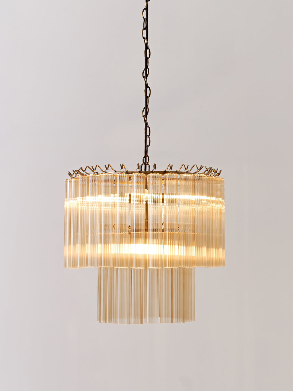 Janae Glass Chandelier