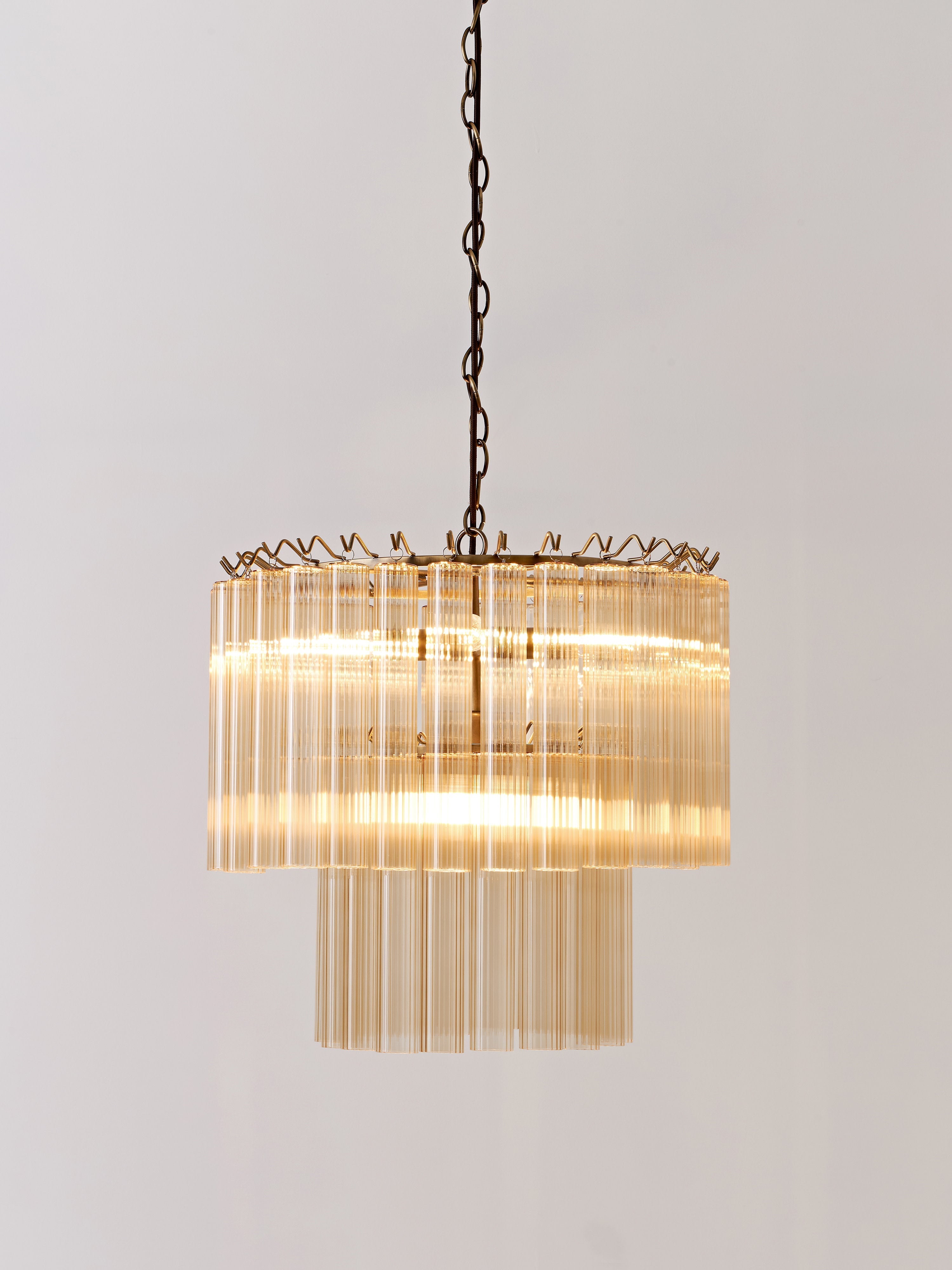 Janae Glass Chandelier
