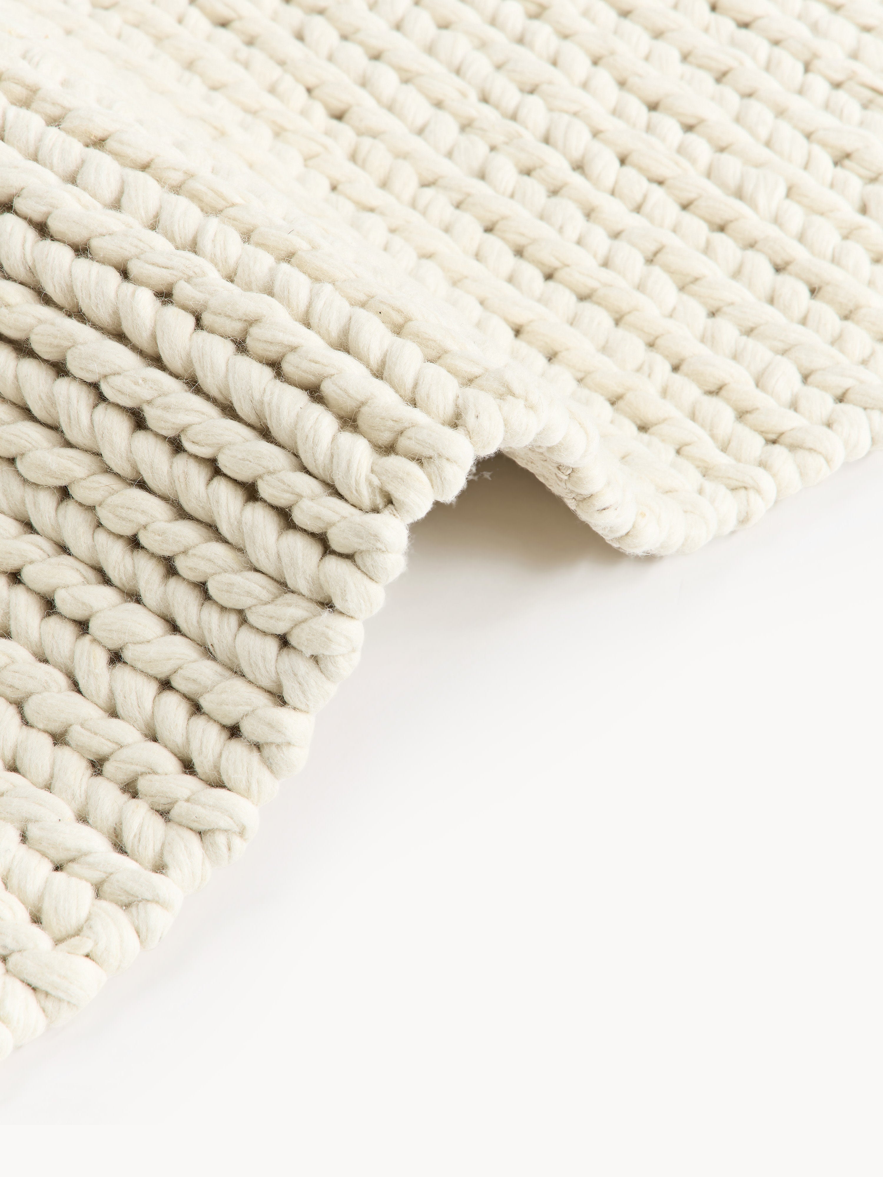 Bruna Chunky Braided Wool Rug