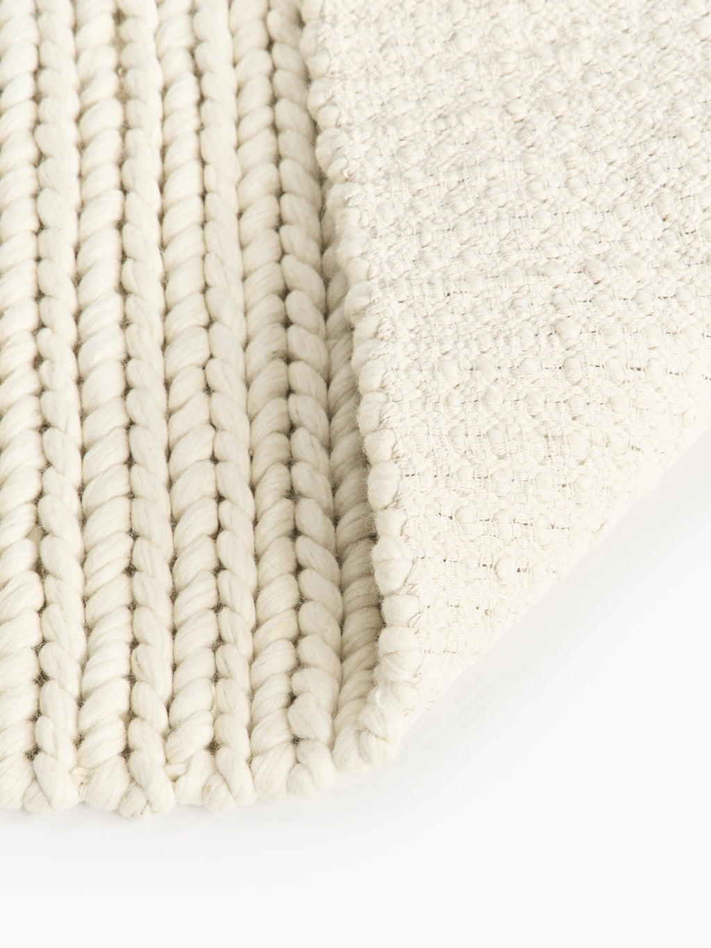 Bruna Chunky Braided Wool Rug