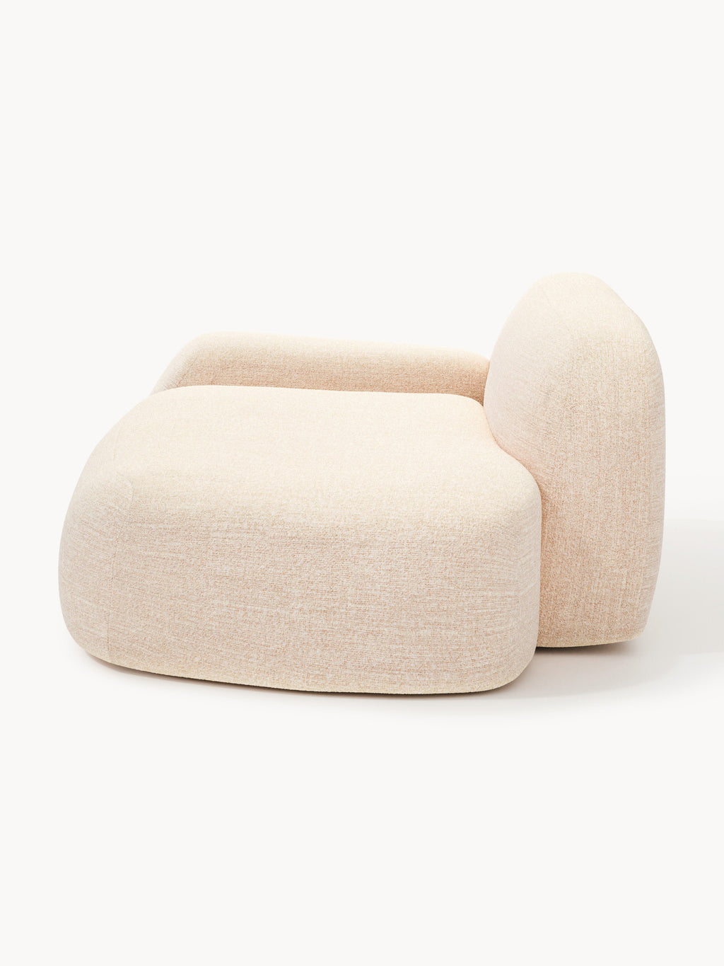 Wolke Bouclé Sofa (2-seater) with Chaise End