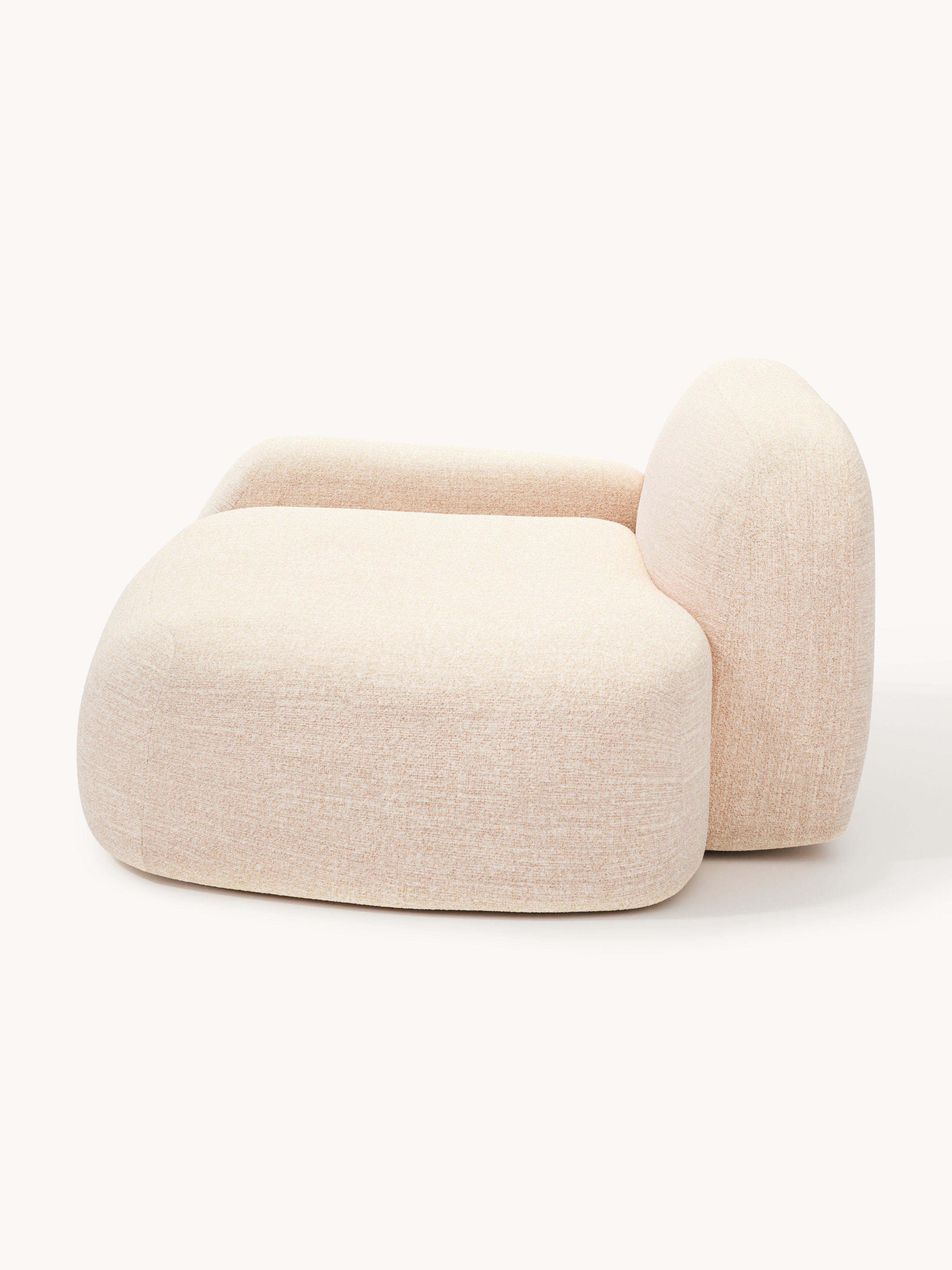 Wolke Bouclé Sofa (2-seater) with Chaise End