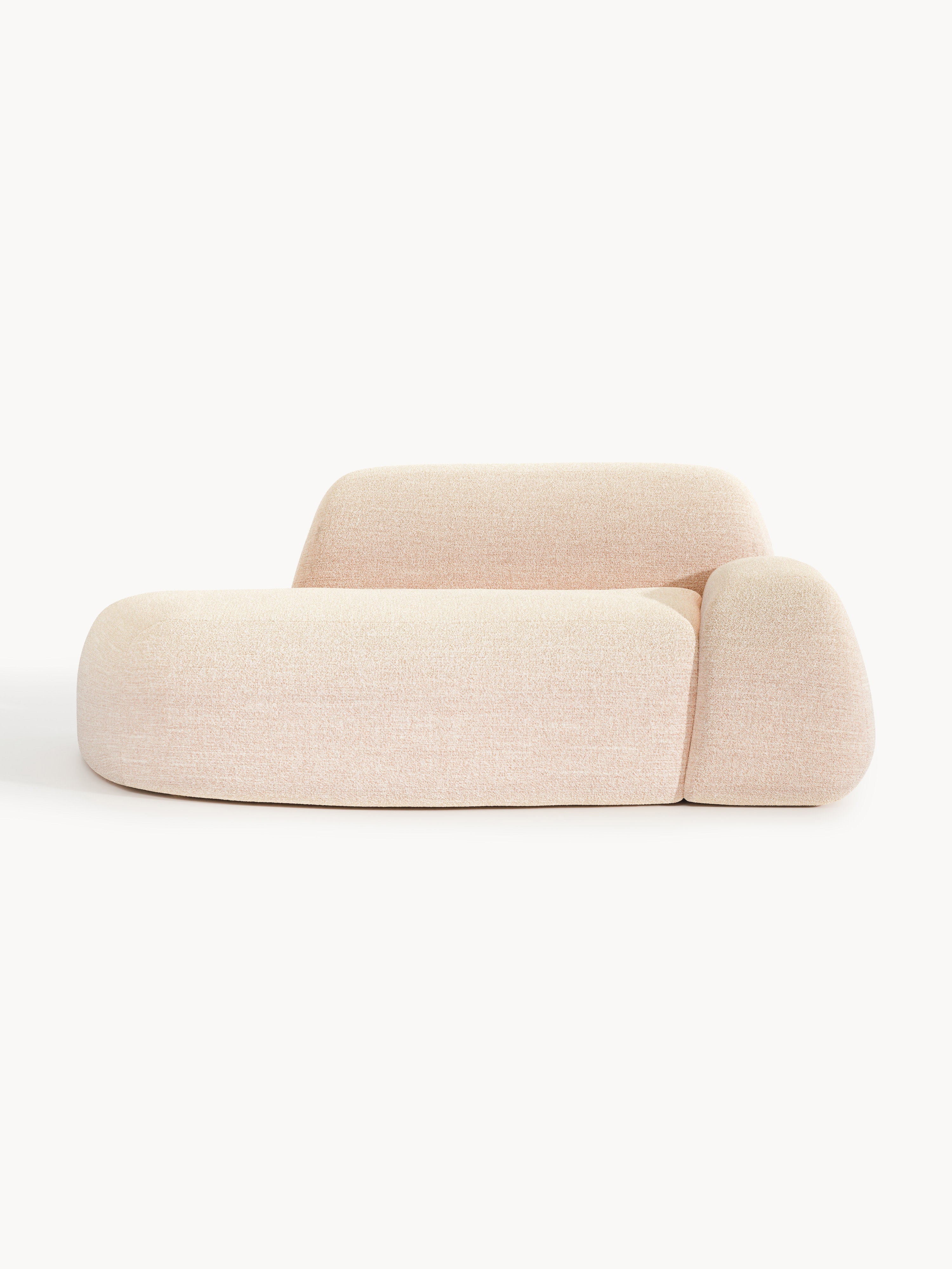 Wolke Bouclé Sofa (2-seater) with Chaise End