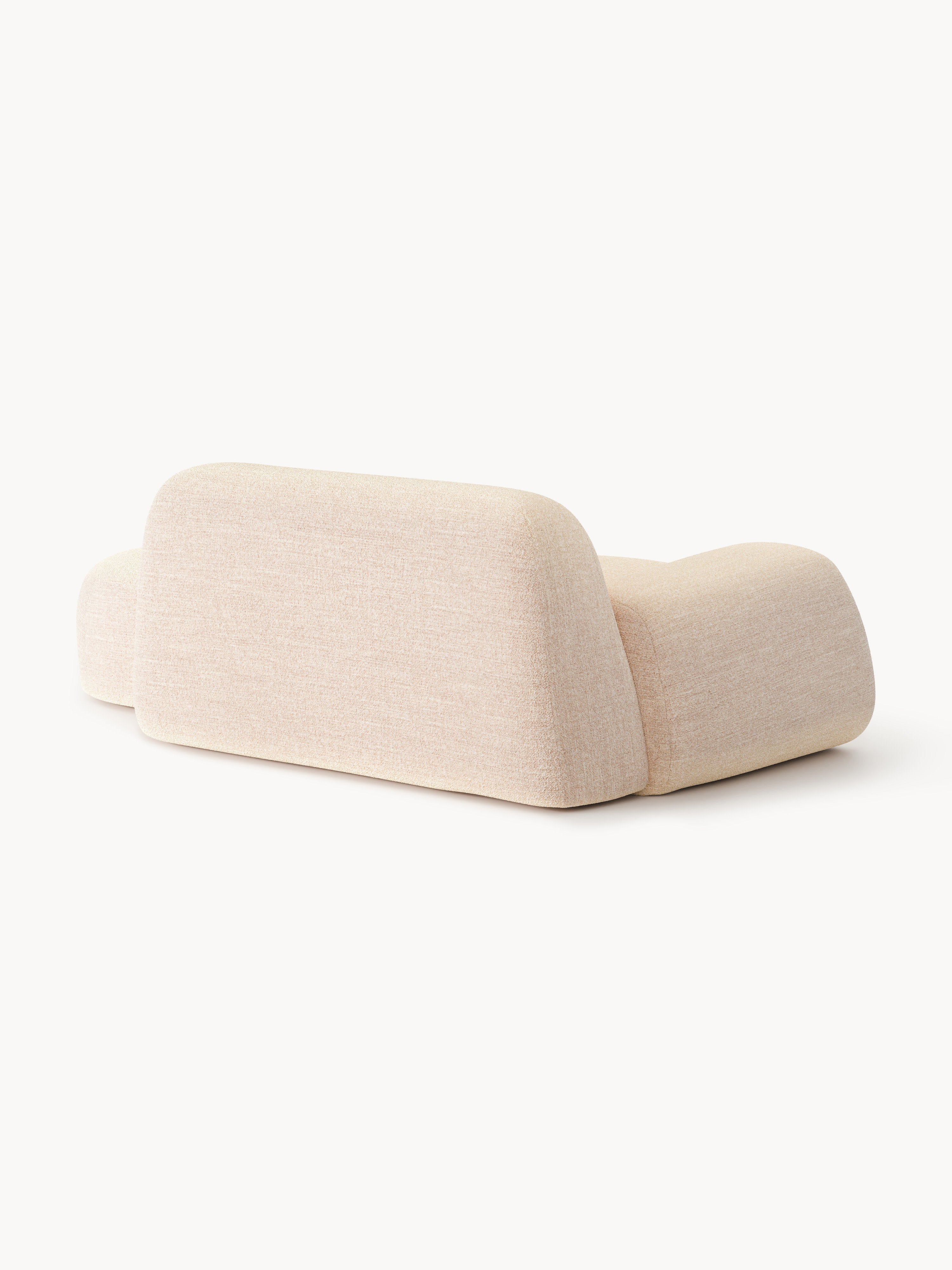 Wolke Bouclé Sofa (2-seater) with Chaise End