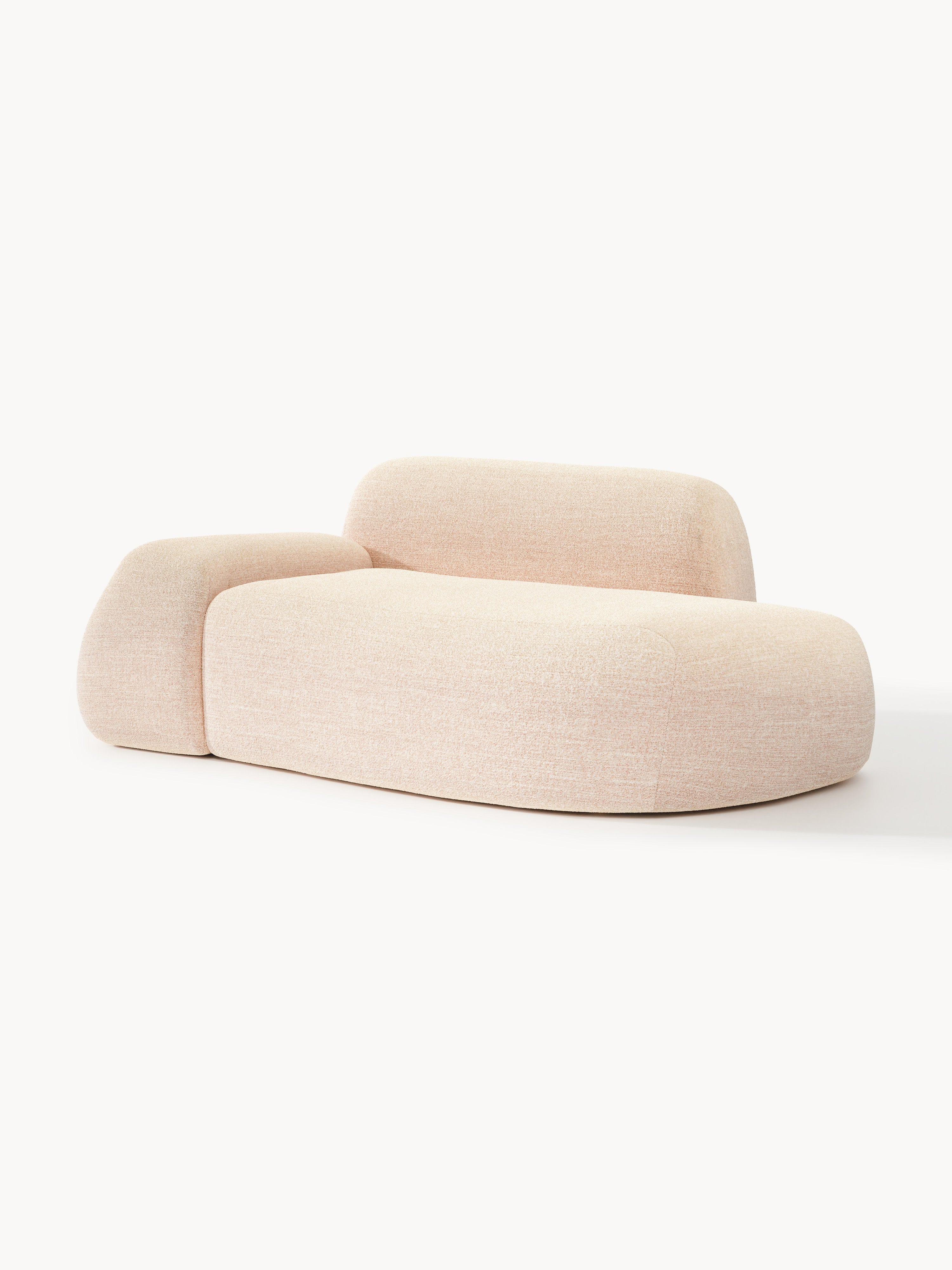 Wolke Bouclé Sofa (2-seater) with Chaise End