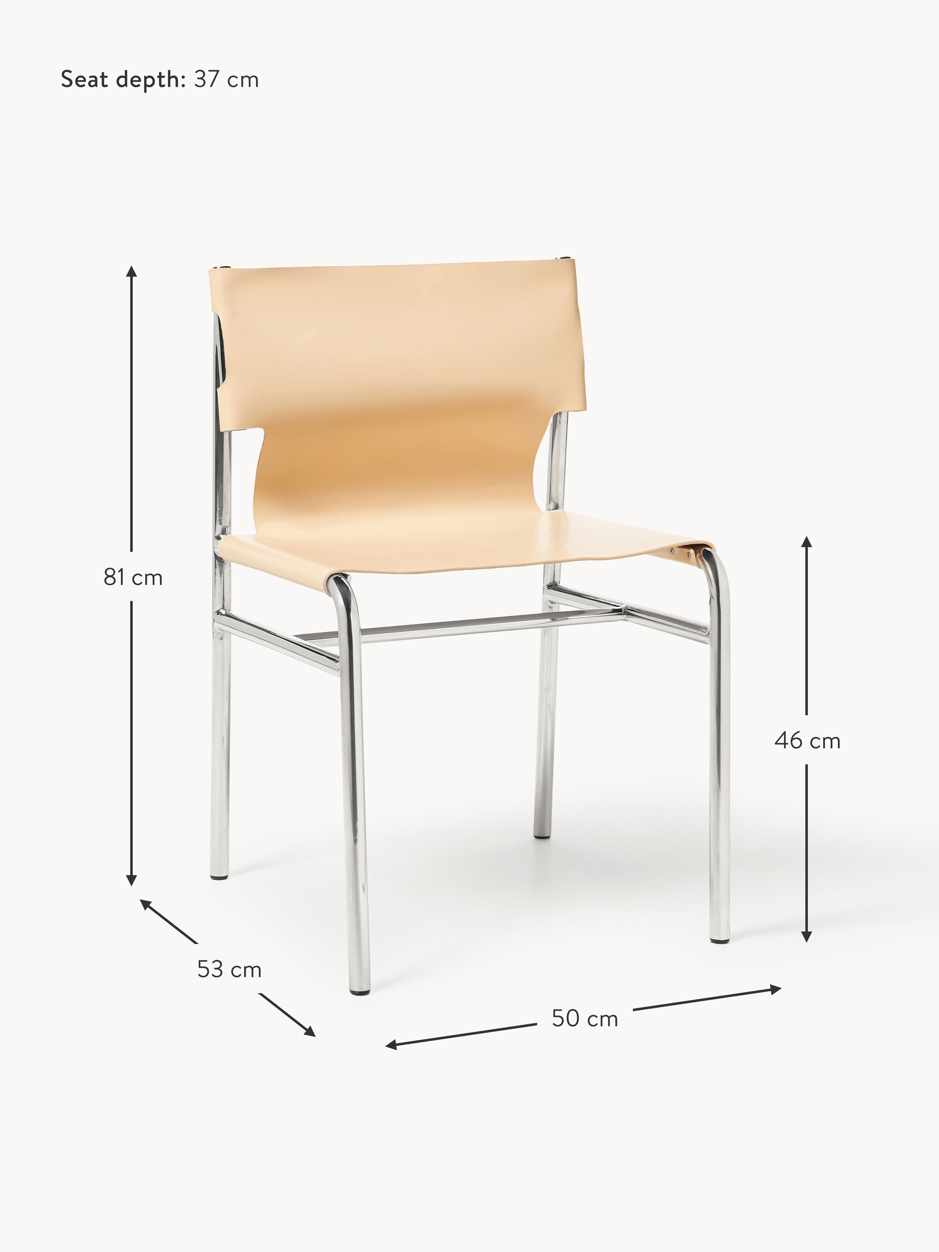 Jordan Leather Dining Chair