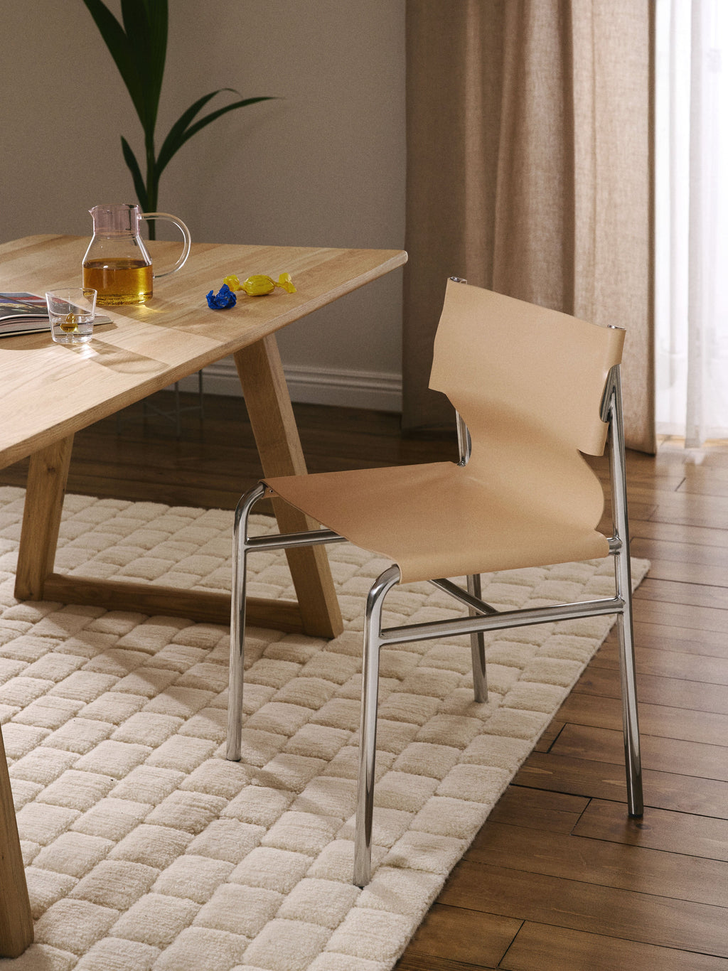 Jordan Leather Dining Chair