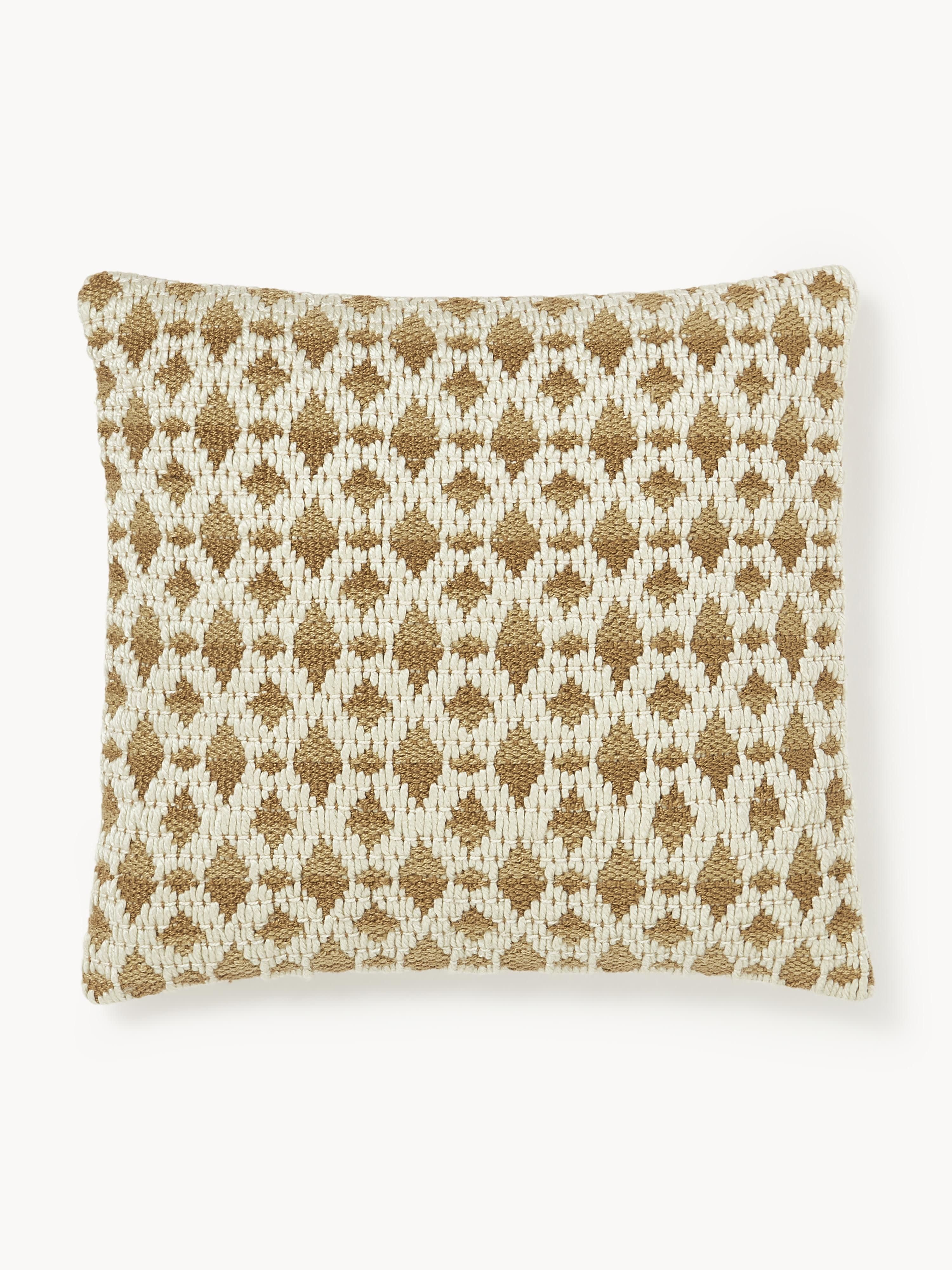 Gallery image 1 - Outdoor Cushion Cover Yamir with Woven Pattern