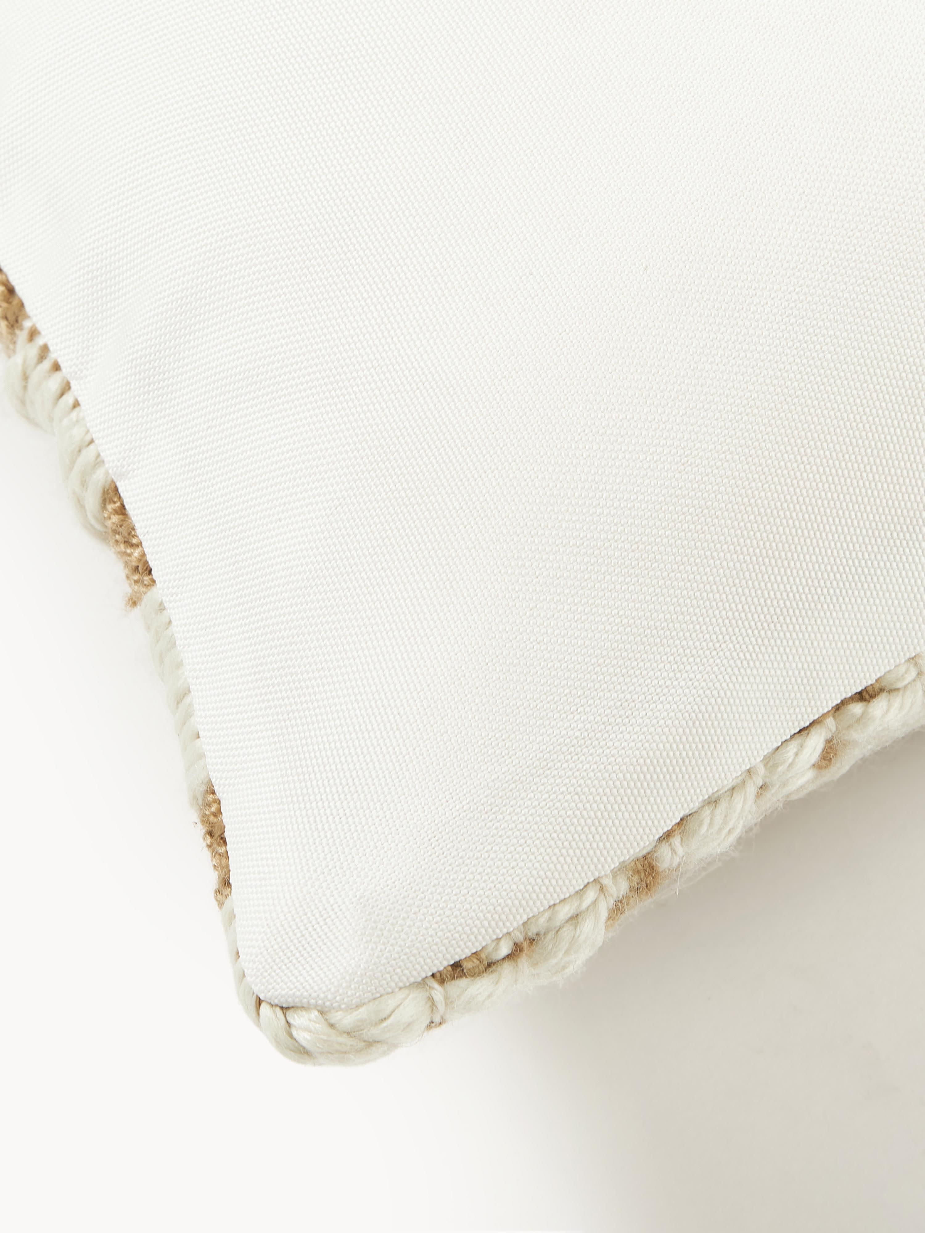 Yamir Outdoor Cushion Cover with Woven Pattern