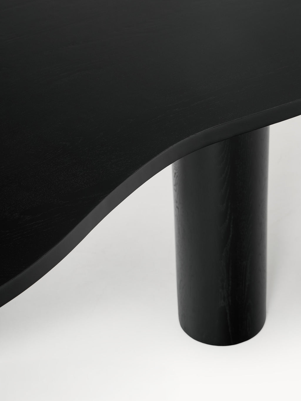 Naruto Organic-Shaped Oak Wood Dining Table, in various sizes