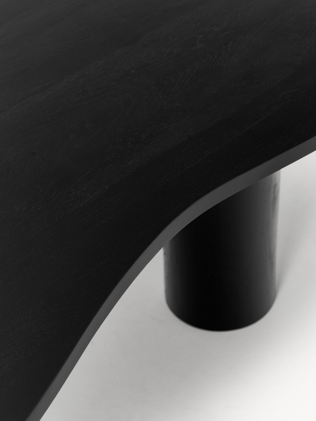 Naruto Organic-Shaped Oak Wood Dining Table, in various sizes