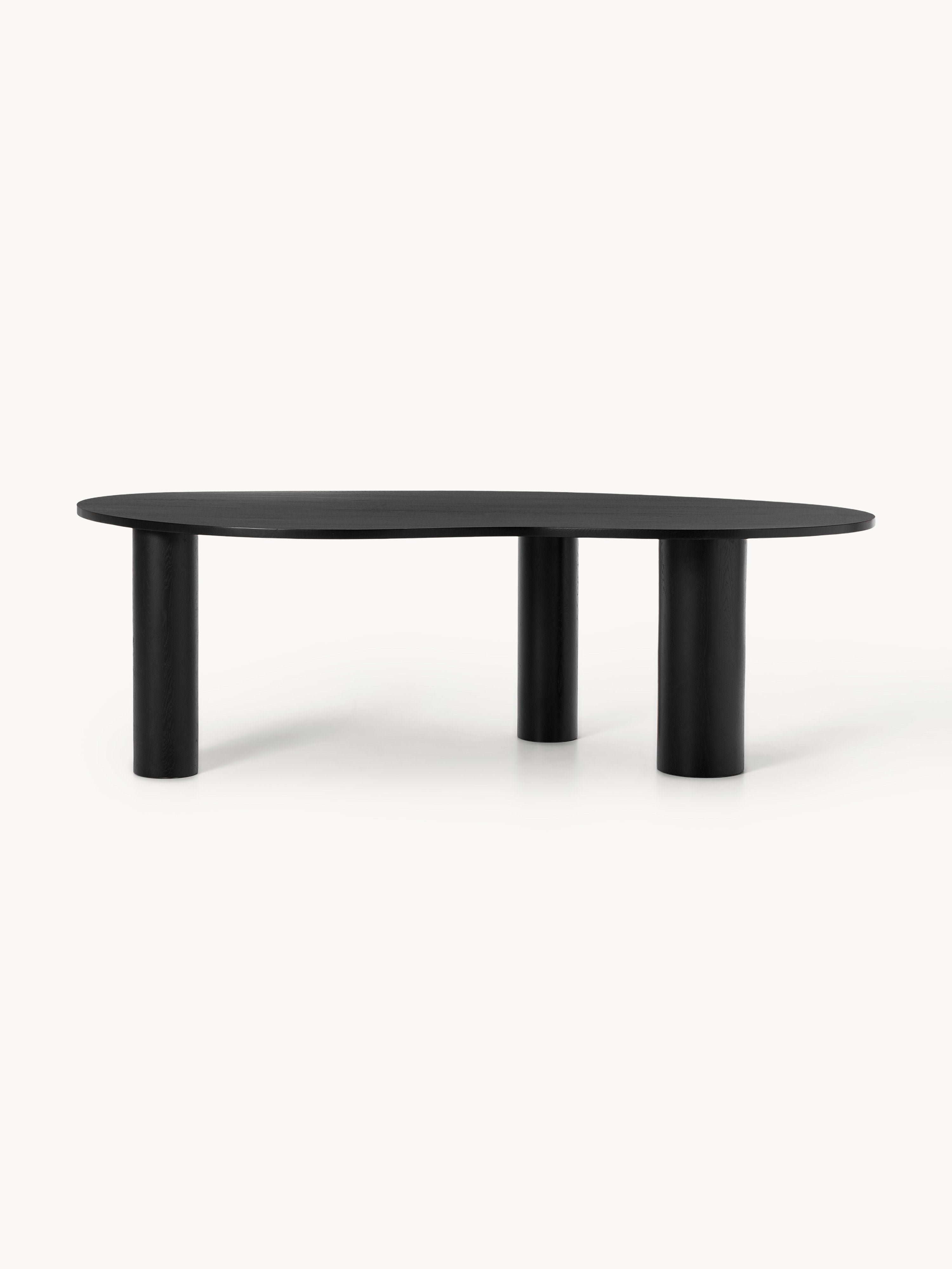 Naruto Organic-Shaped Oak Wood Dining Table, in various sizes
