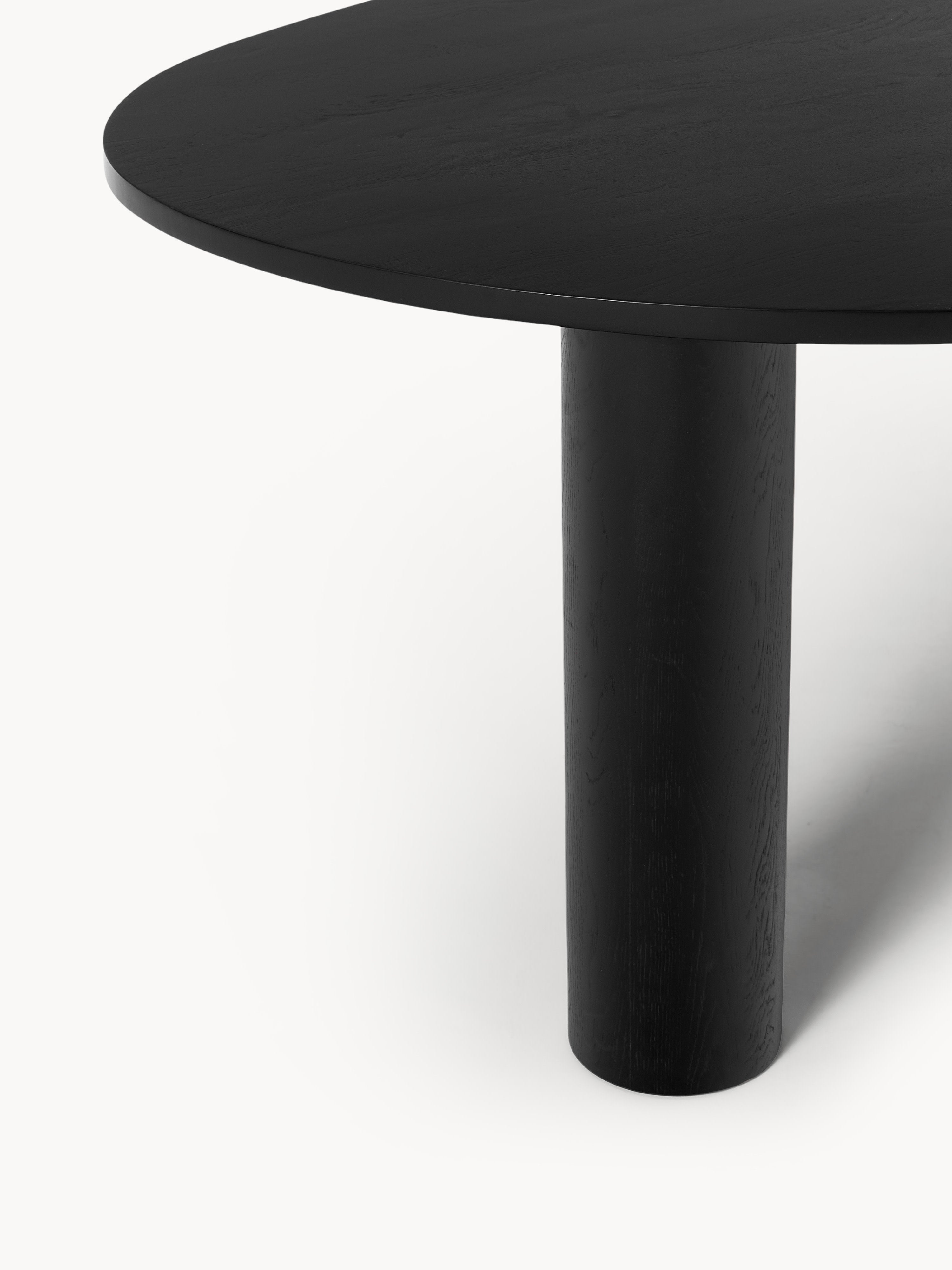 Naruto Organic-Shaped Oak Wood Dining Table, in various sizes
