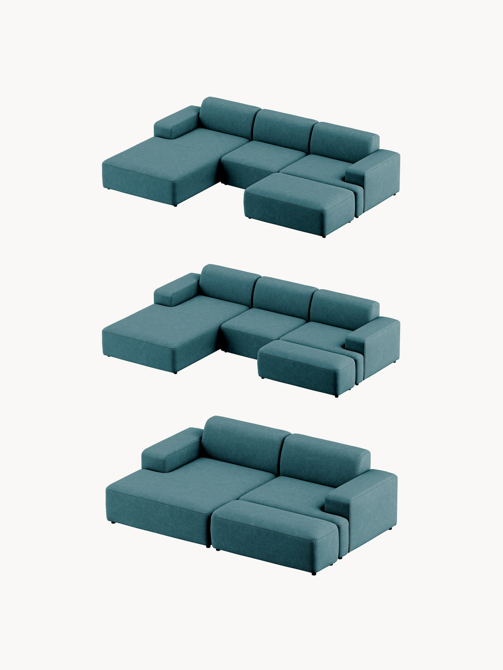 Melva Corner Sofa (4-seater)