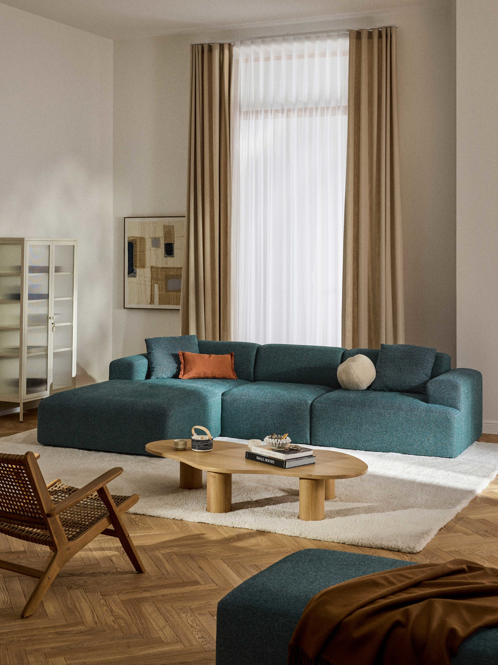Melva Corner Sofa (4-seater)