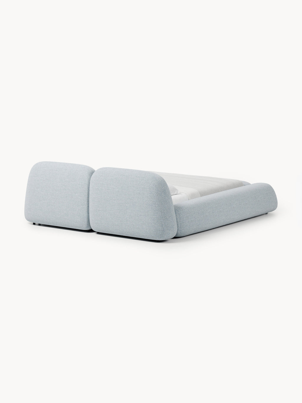 Wolke Upholstered Bouclé Bed with Storage