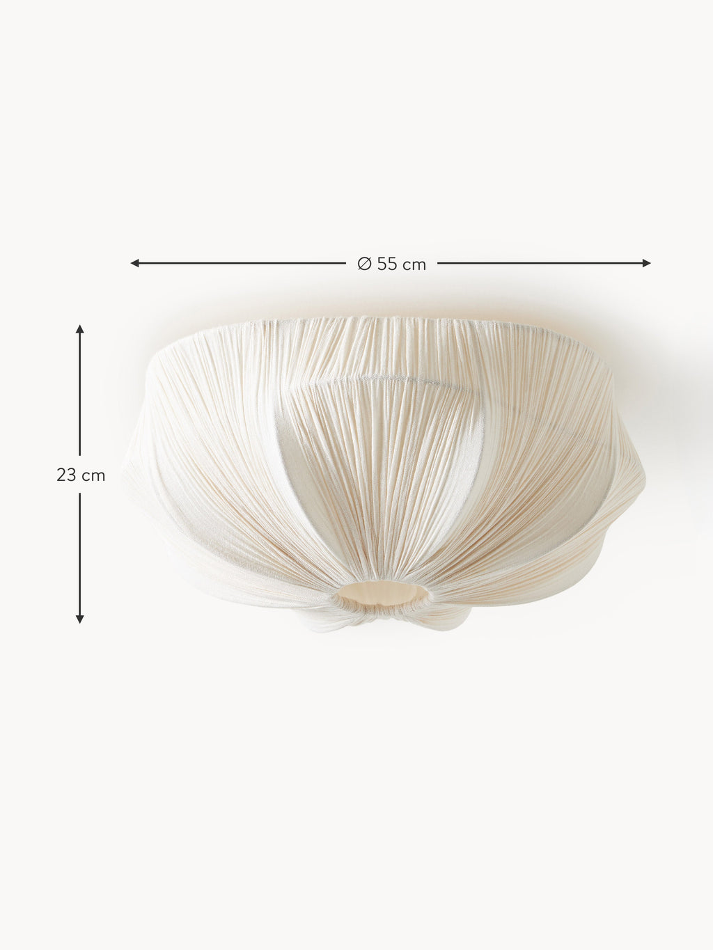 Aroa Linen Ceiling Lamp