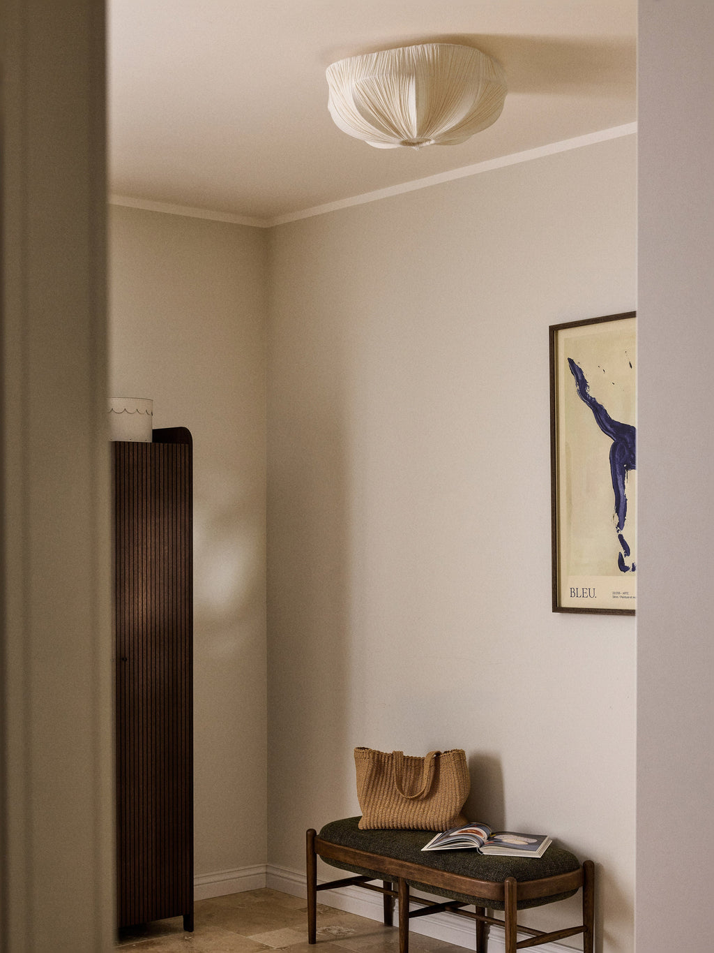 Aroa Linen Ceiling Lamp