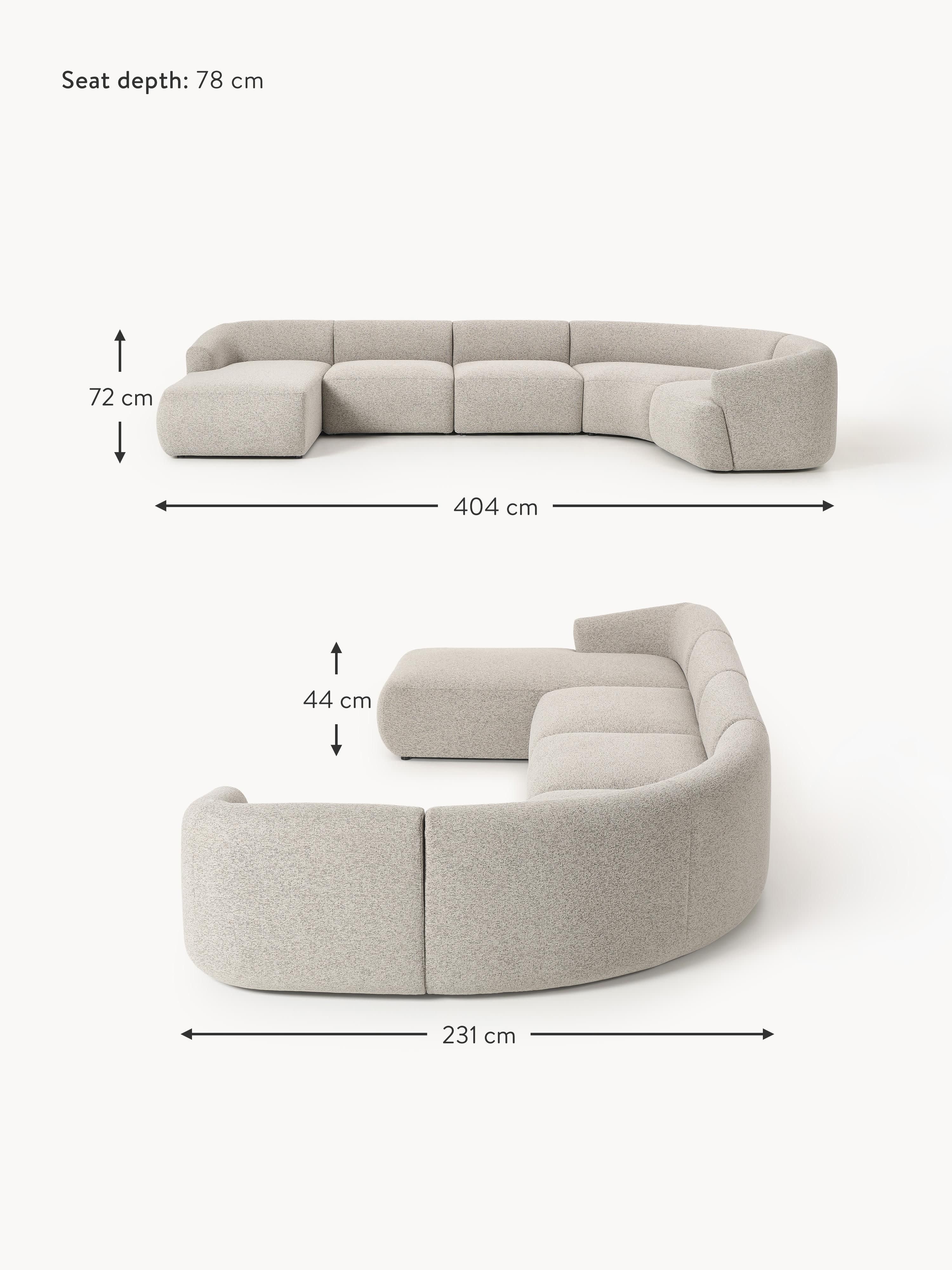 Sofia XL Modular Bouclé Sofa