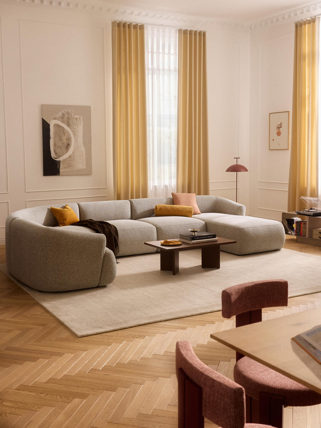 Sofia XL Modular Bouclé Sofa