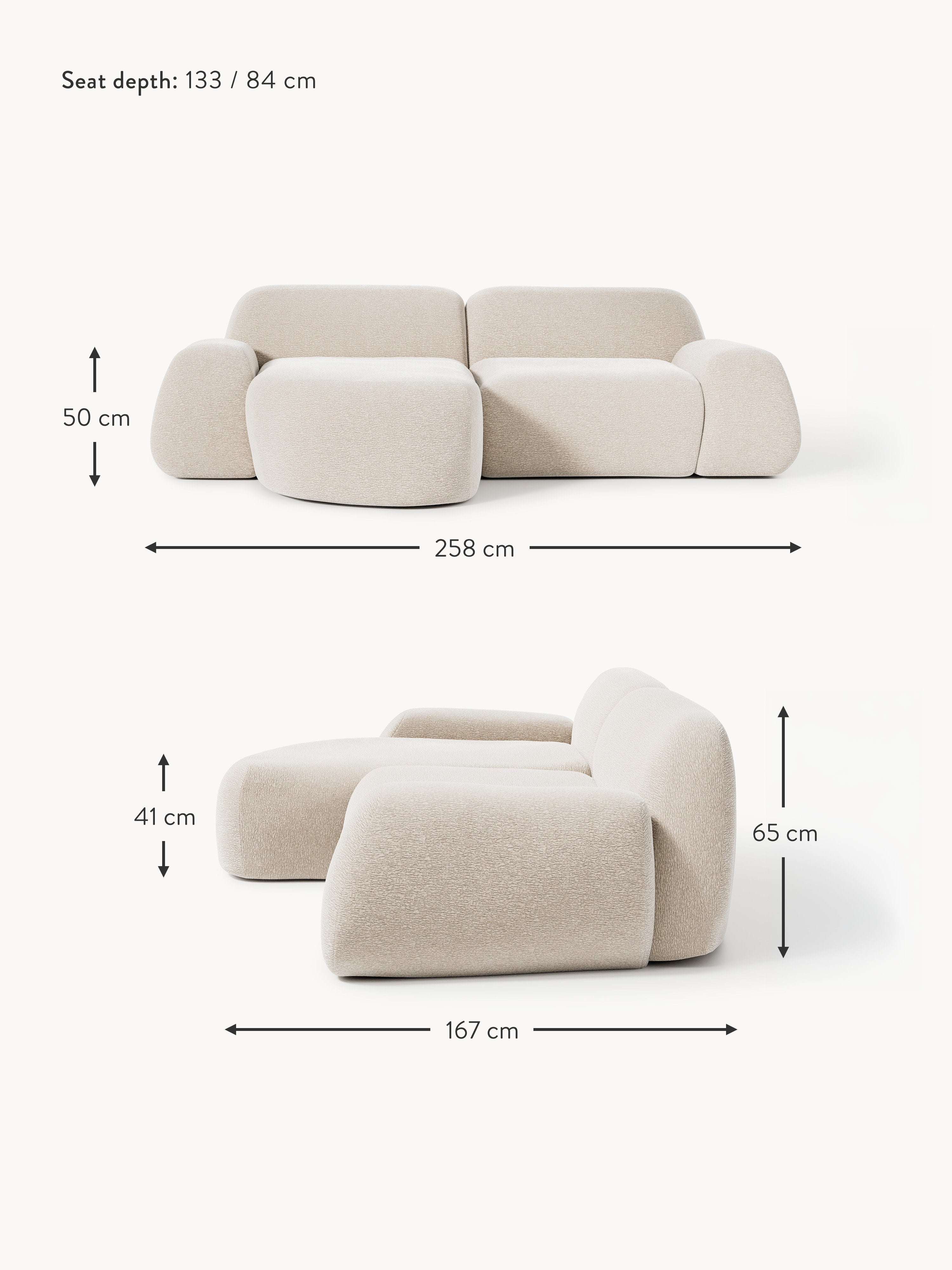 Wolke Modular Corner Sofa (3-seater)