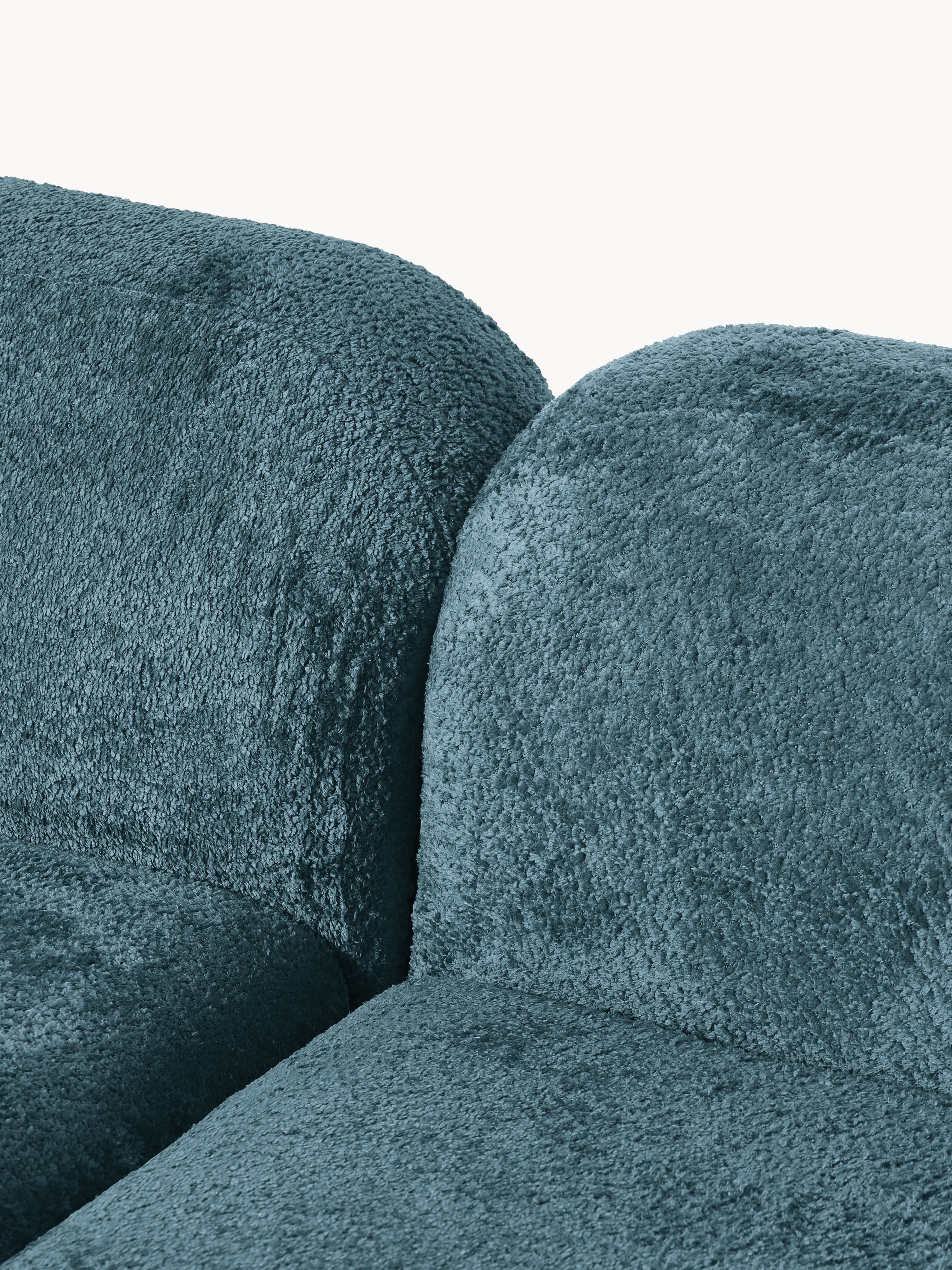 Wolke Modular Teddy Bouclé Corner Sofa (4-seater) with Chaise End
