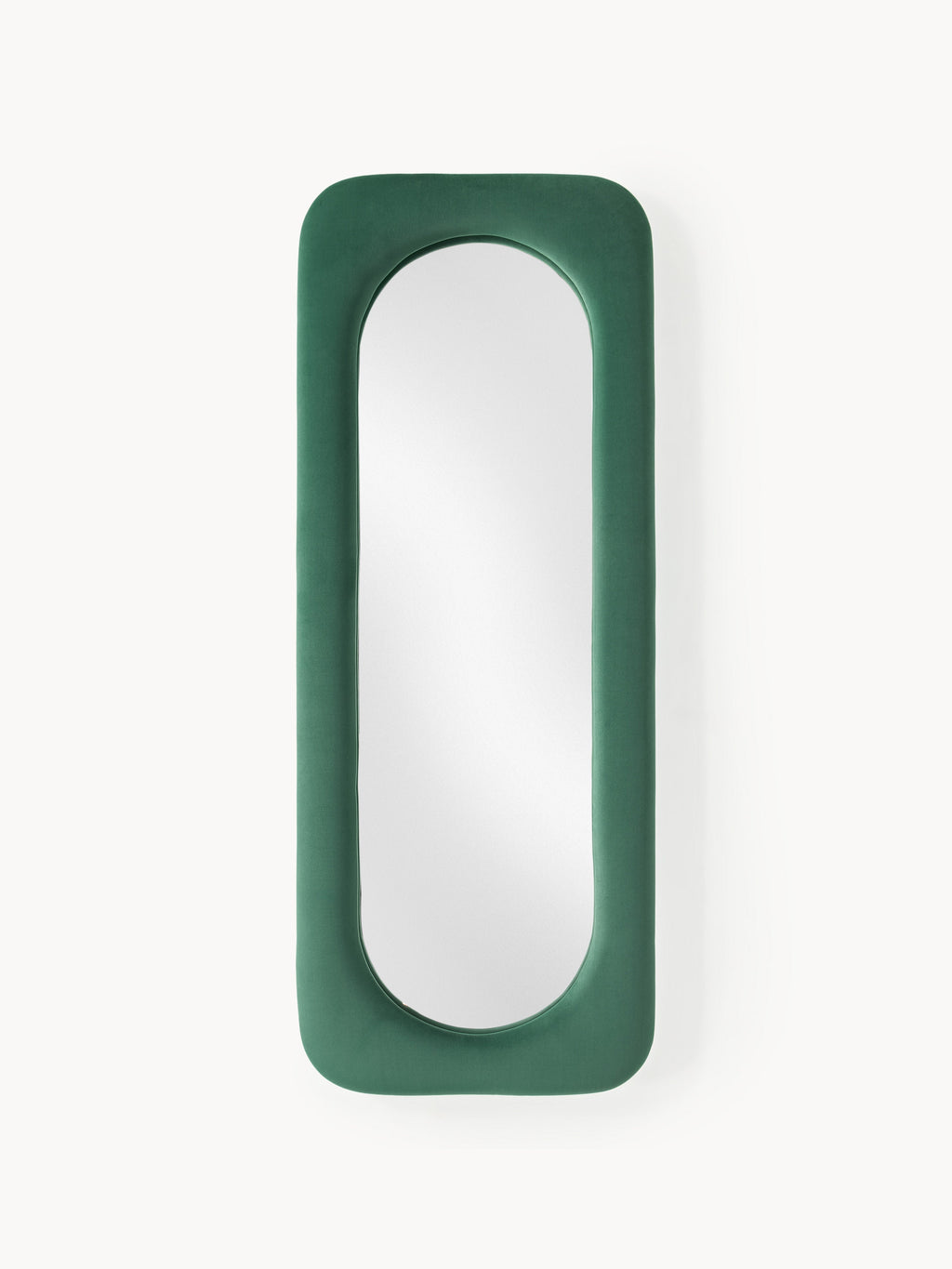 Gallery image 1 - Full-Length Wall Mirror Zola with Velvet Frame