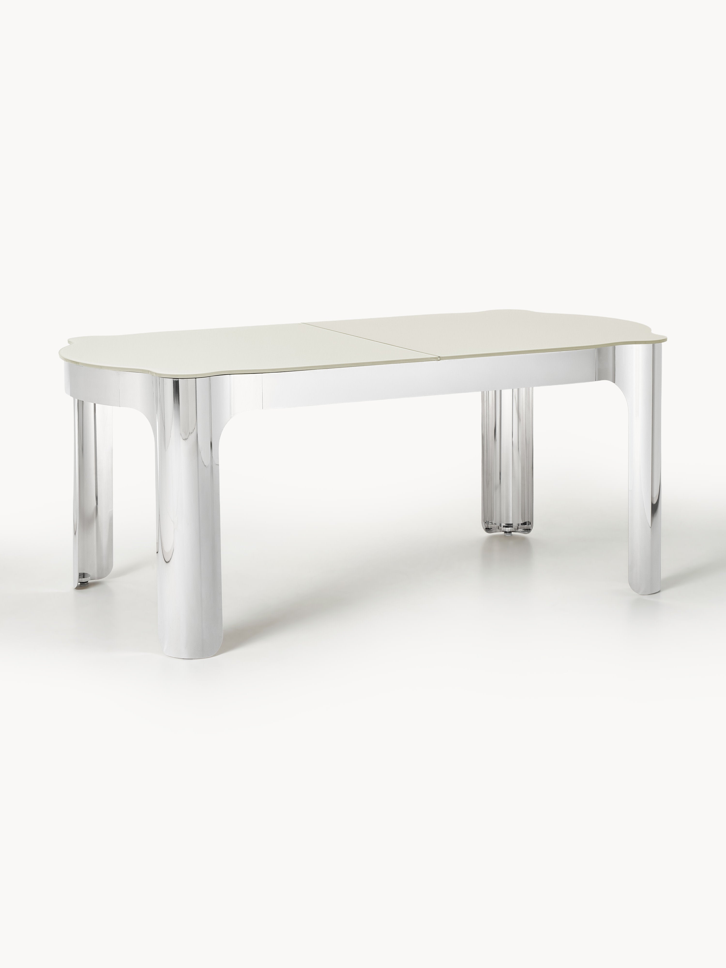 Gallery image 1 - Dining Table Georgia with Glass Top, in various sizes