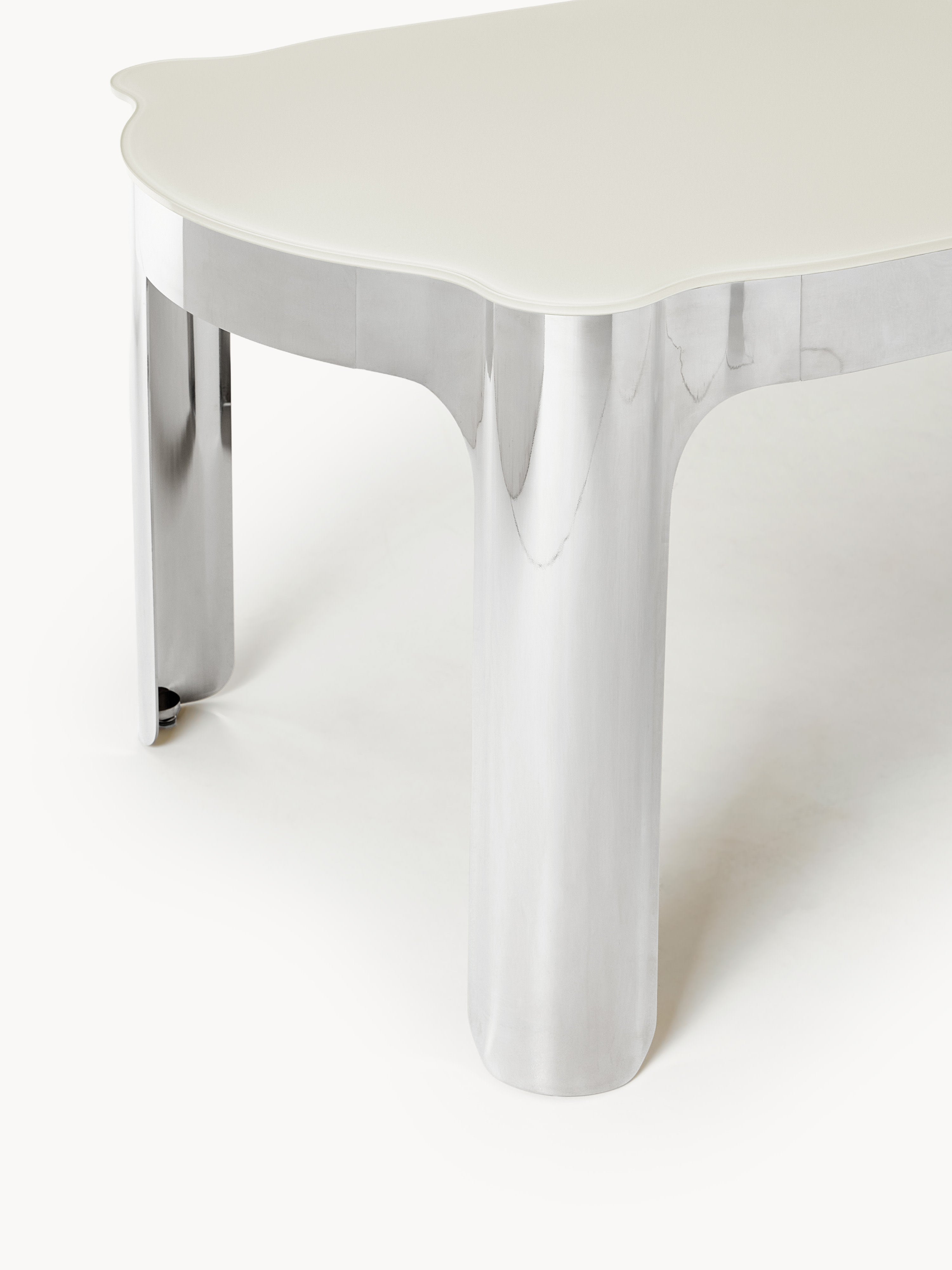 Georgia Dining Table with Glass Top, in various sizes
