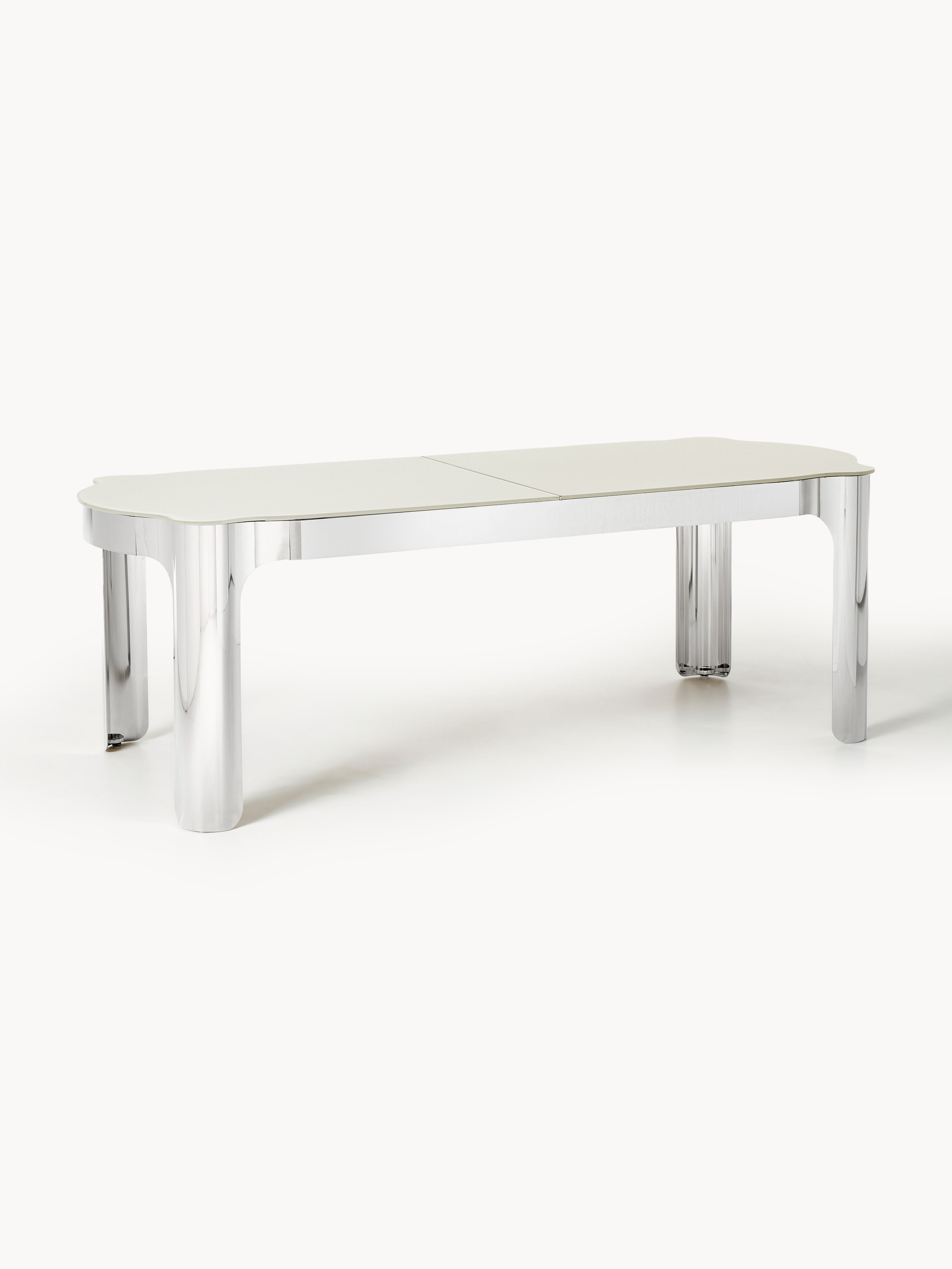 Georgia Dining Table with Glass Top, in various sizes