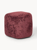 Gallery image 1 - High Teddy Bouclé Ottoman Wolke