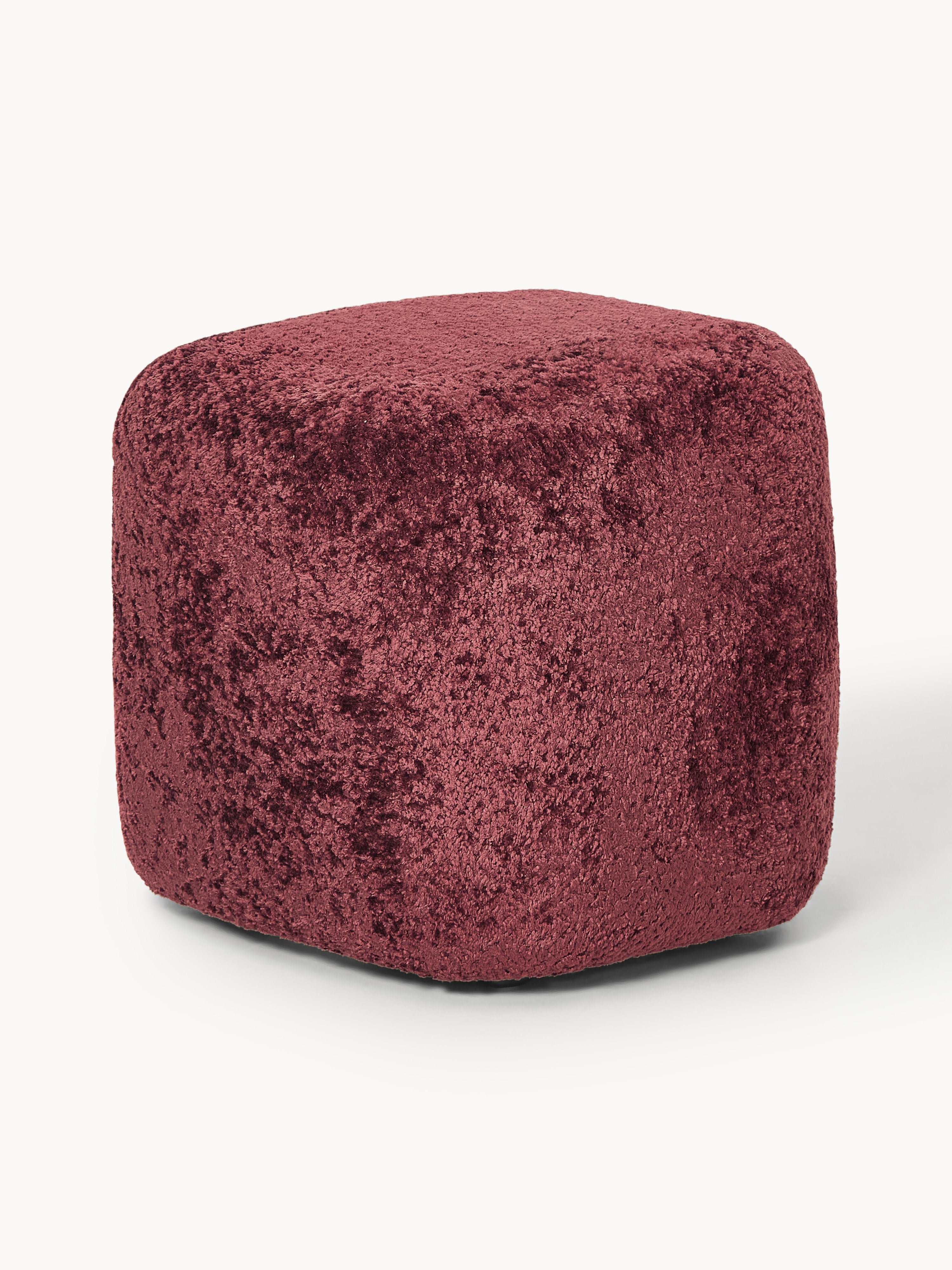 Gallery image 1 - High Teddy Bouclé Ottoman Wolke