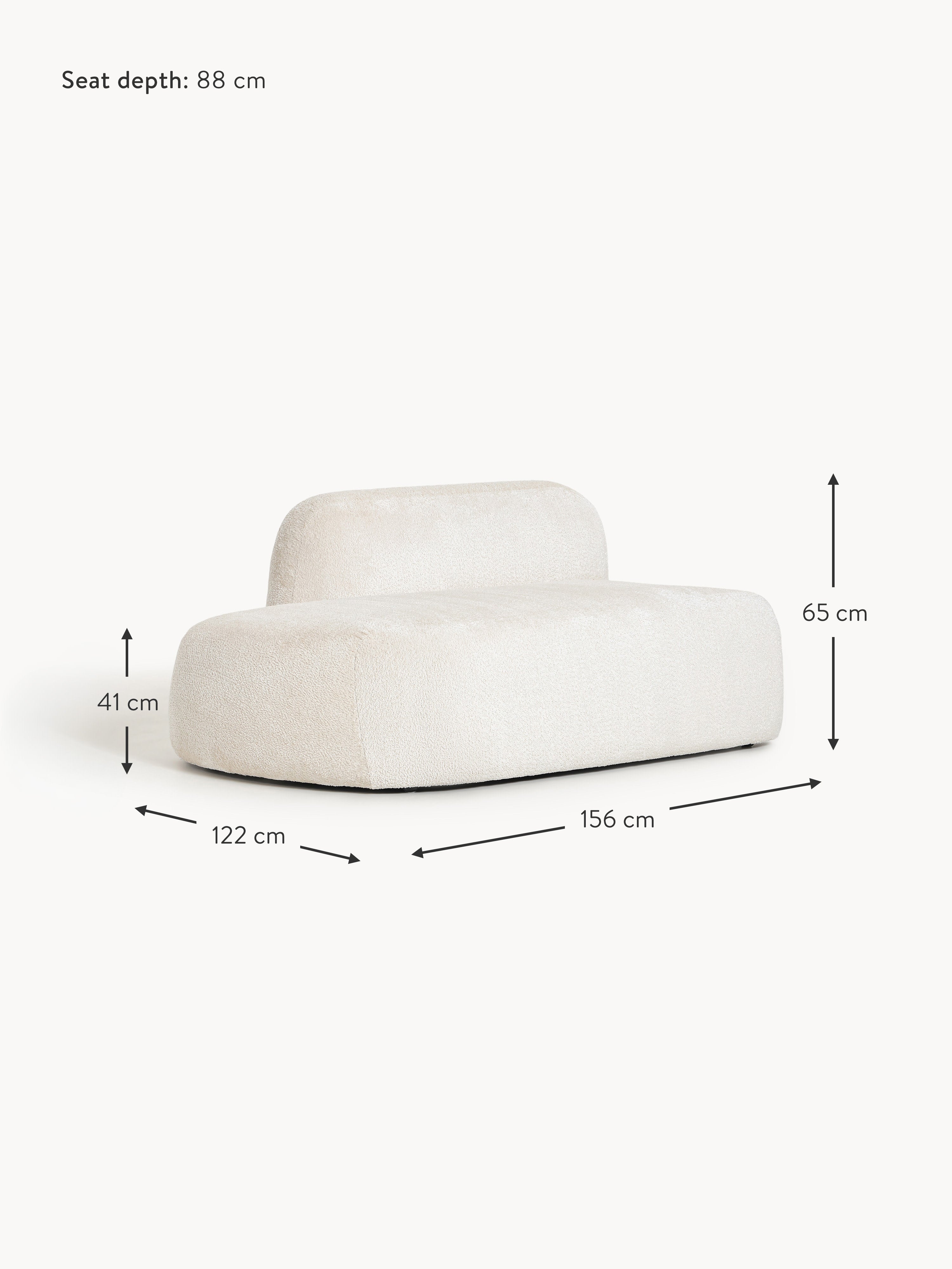 Wolke Teddy Bouclé Chaise Module