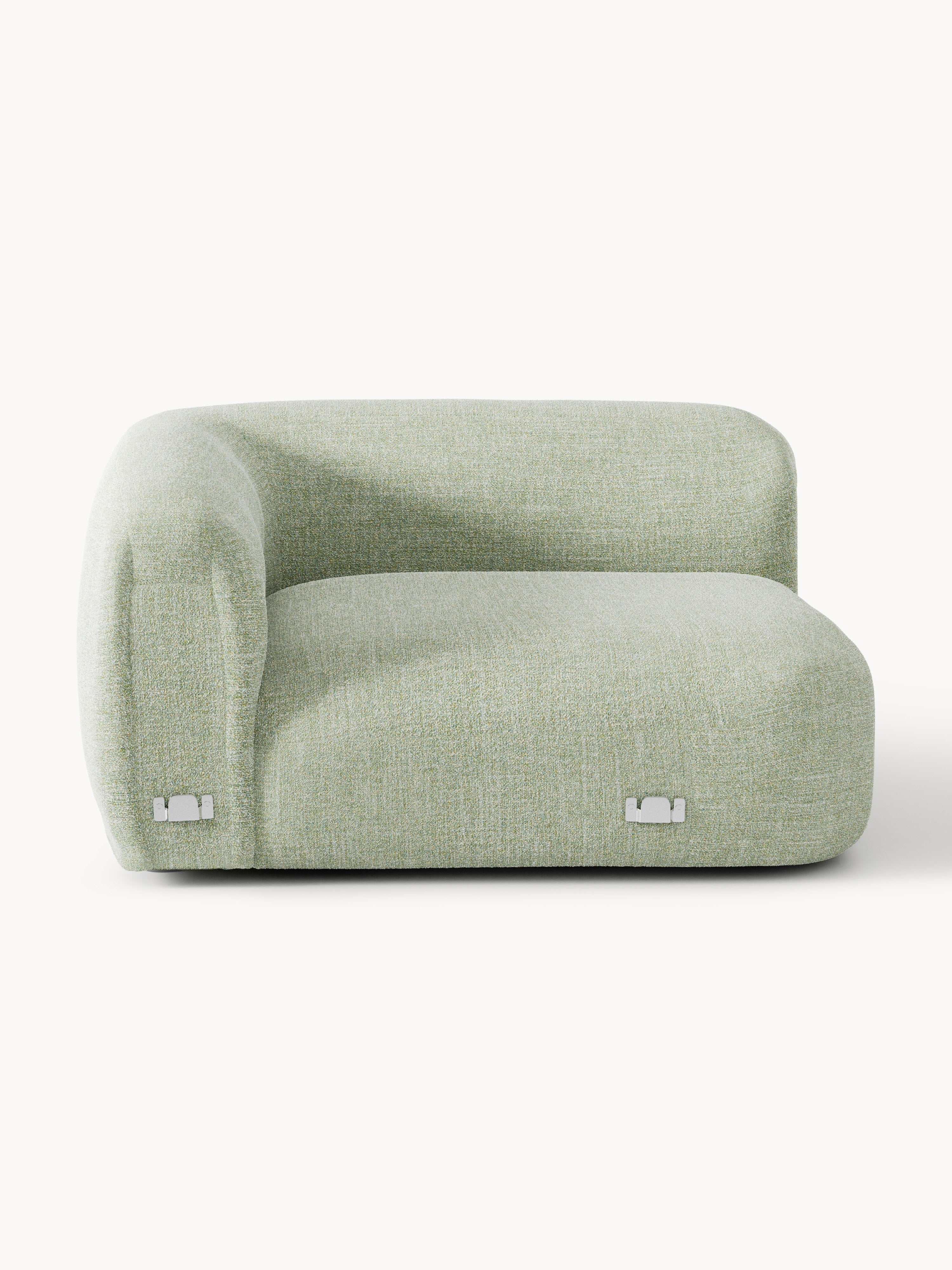 Wolke Round Bouclé Corner Module